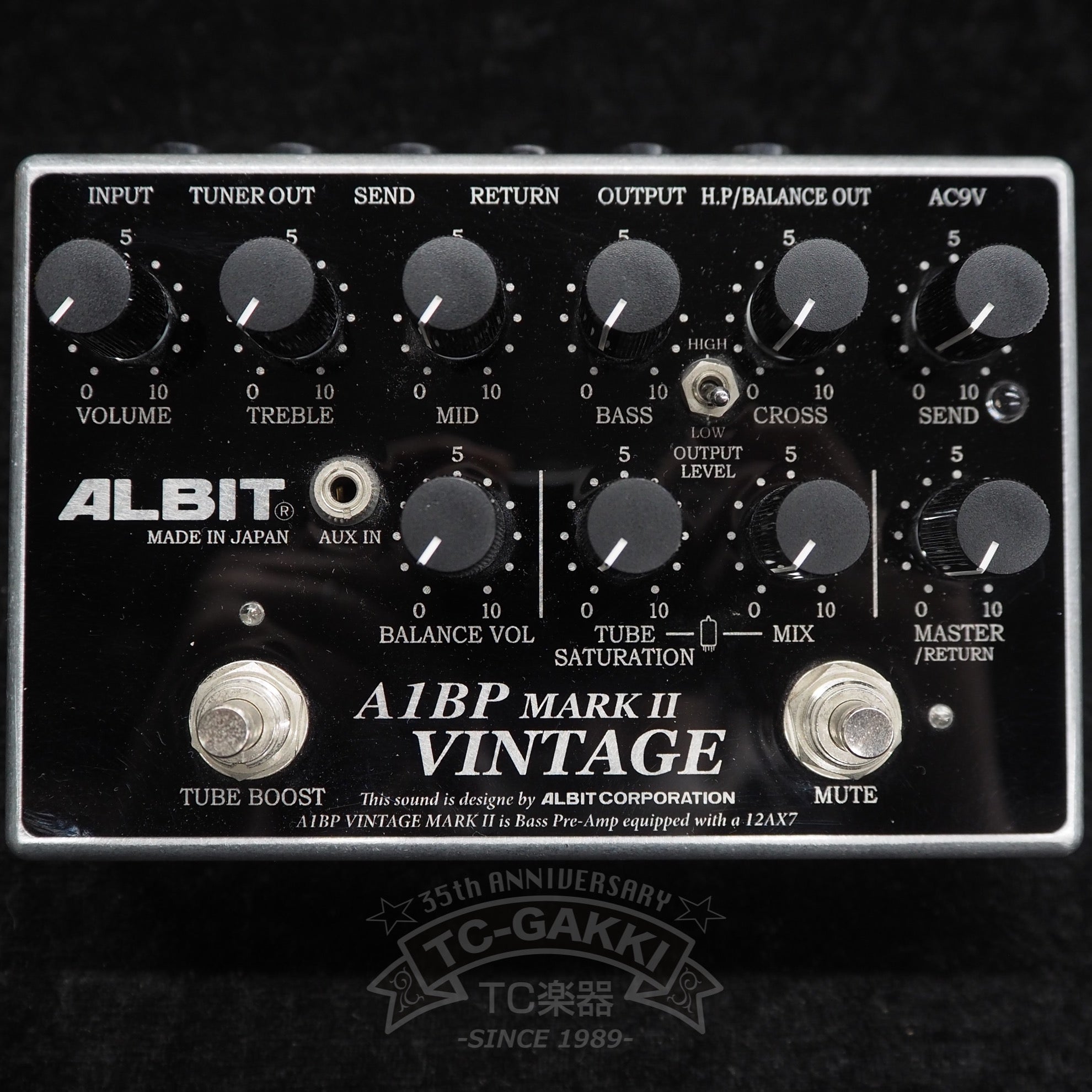 ALBIT A1BP VINTAGE MARKII BASS PRE-AMP