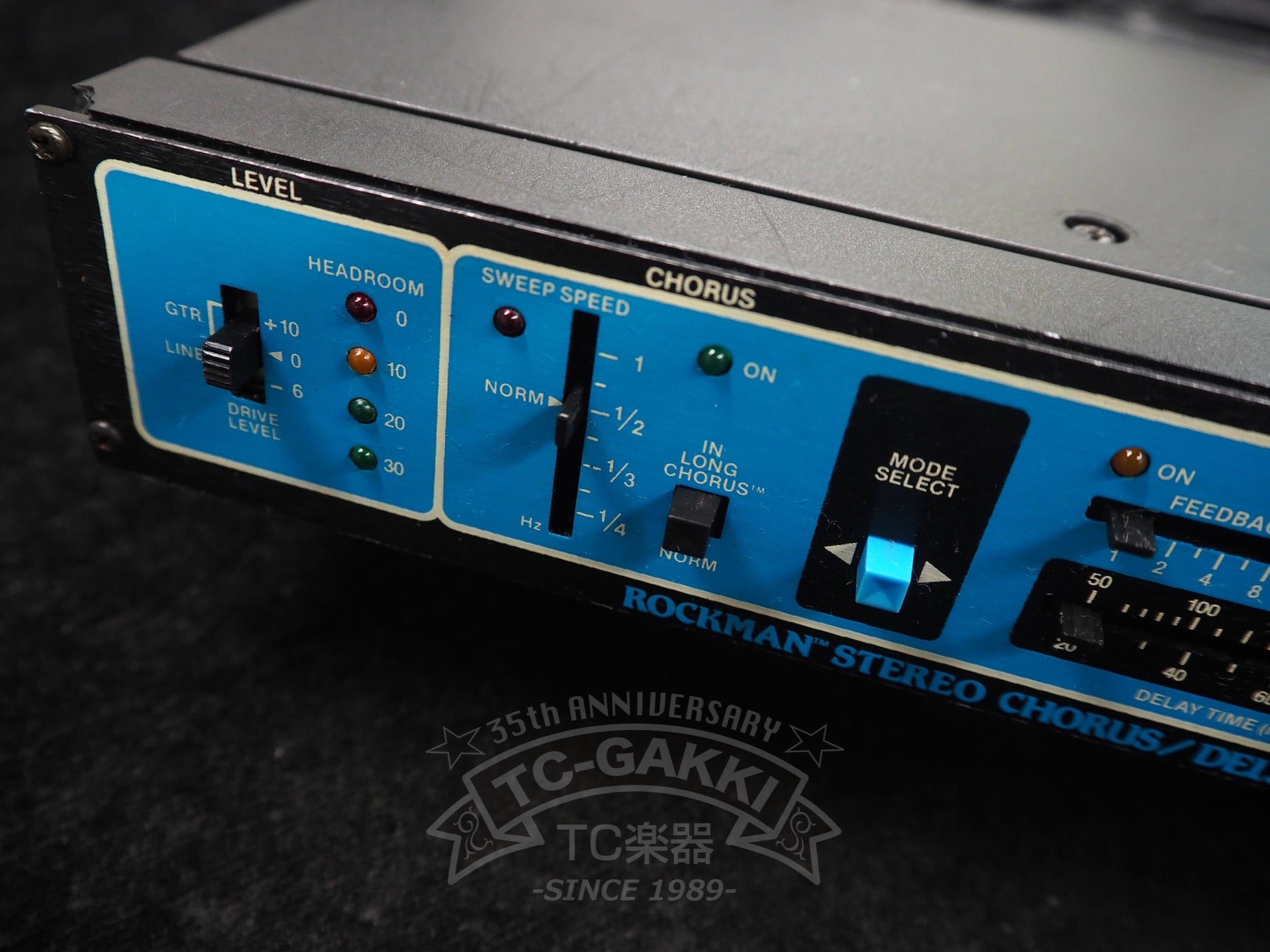 ROCKMAN STEREO CHORUS / DELAY MODEL 100A