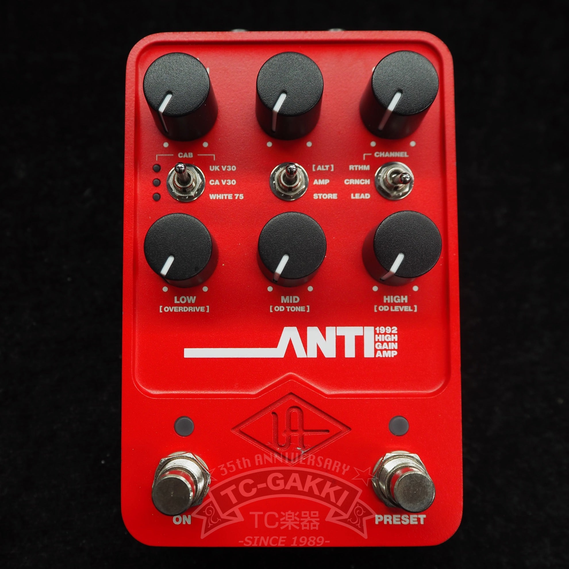 UNIVERSAL AUDIO ANTI 1992 HIGH GAIN AMP