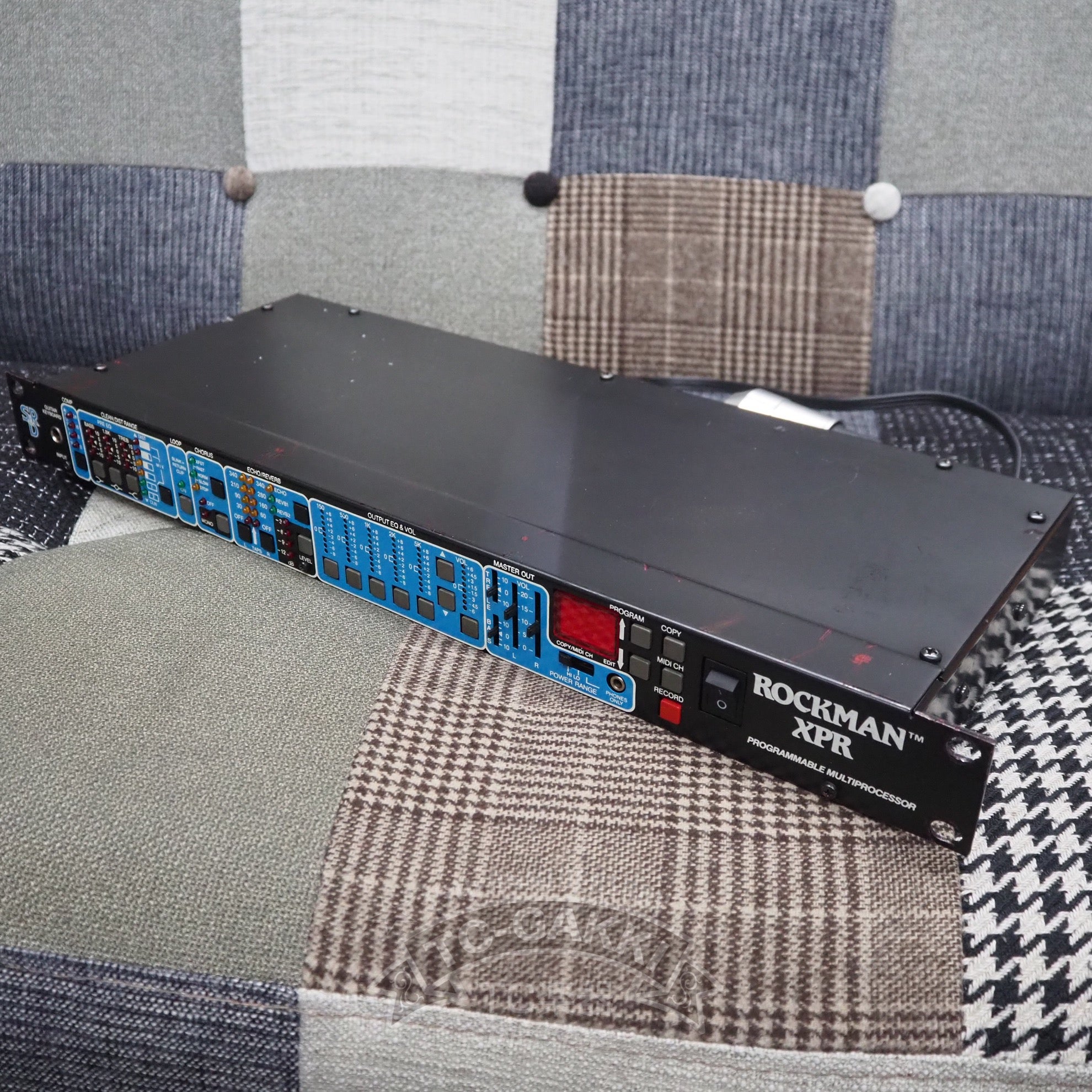 ROCKMAN XPR MIDI PROGRAMMABLE STEREO MULTIPROCESSOR MODEL100