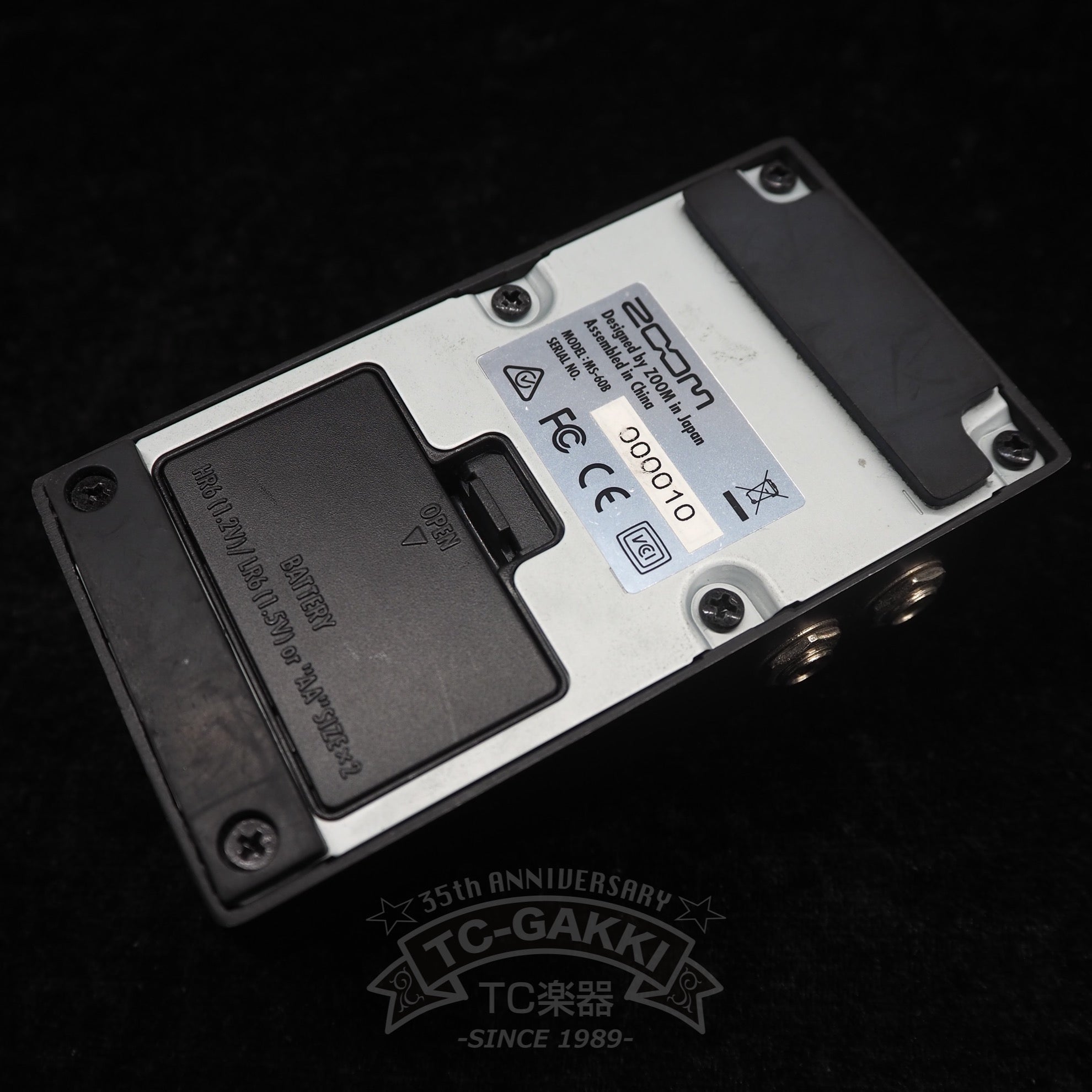 ZOOM MS-60B MULTI STOMP for Bass (Black Limited)