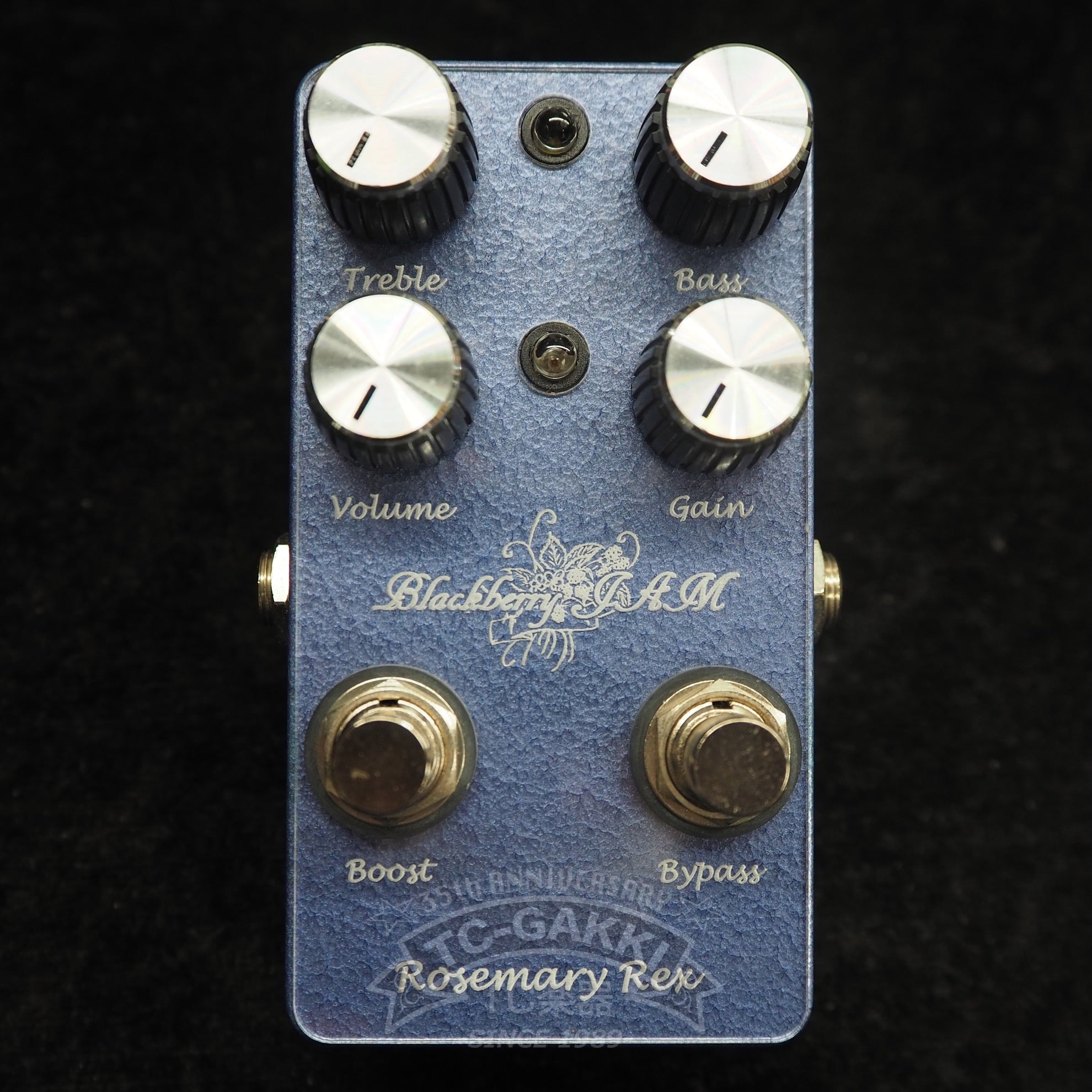 Blackberry JAM Hand Made Pedals Rosemary Rex
