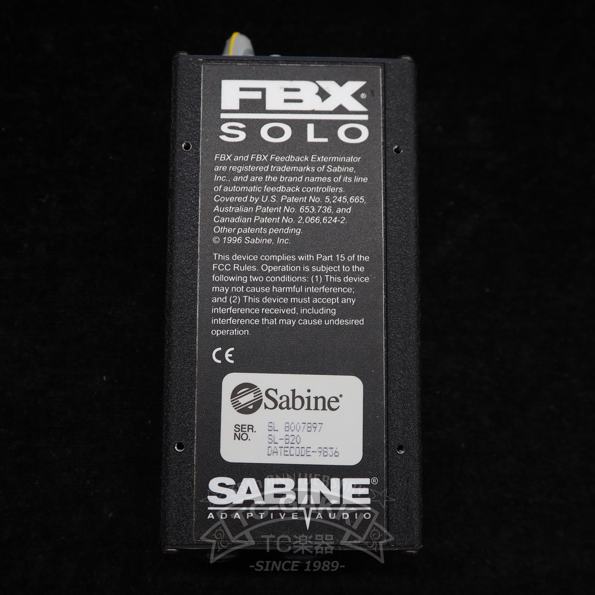 SABINE FBX SOLO SL-820
