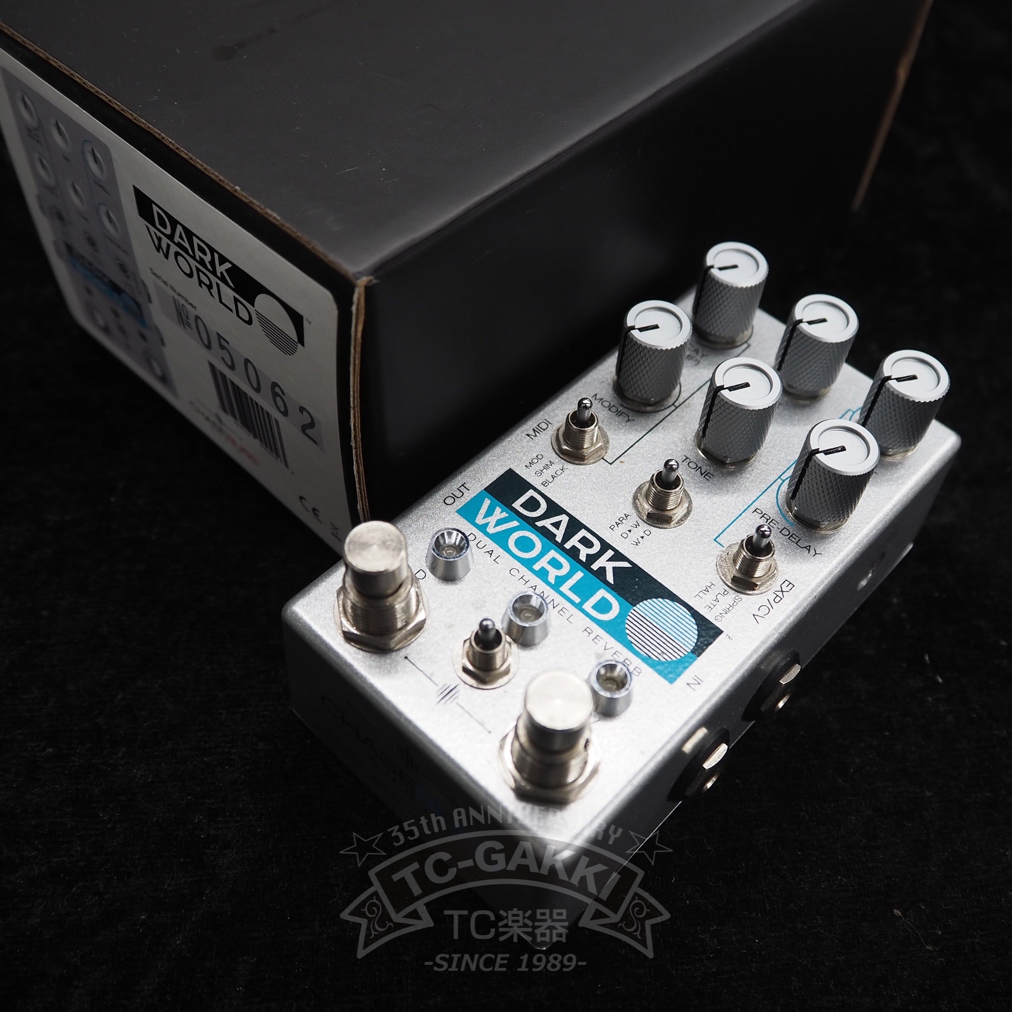 CHASE BLISS AUDIO DARK WORLD DUAL CHANNEL REVERB