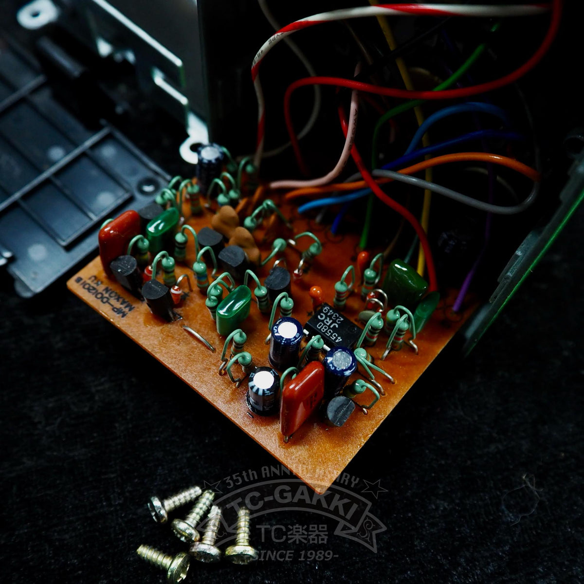 Maxon OD-9 Overdrive (Black Label/JRC4558D)