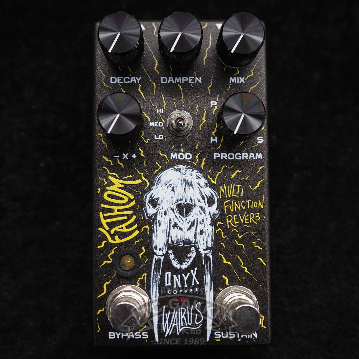 WALRUS AUDIO FATHOM MULTI FUNCTION REVERB Black Friday 2023 Limited Onyx Edition