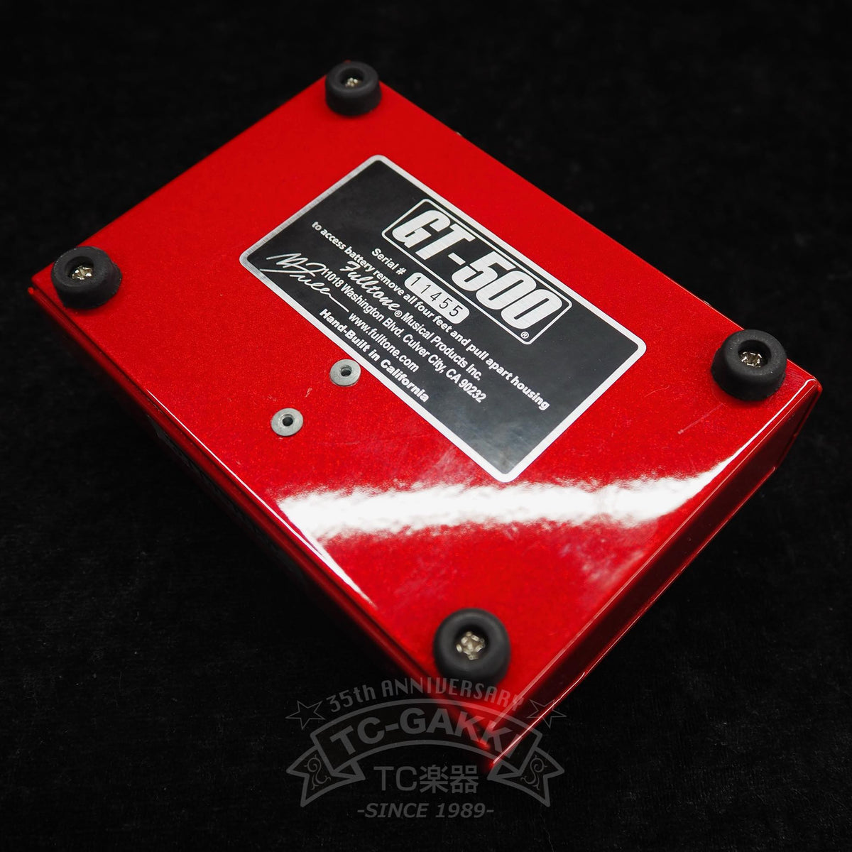 Fulltone GT-500 F.E.T. Distortion + Booster/OD (Red)
