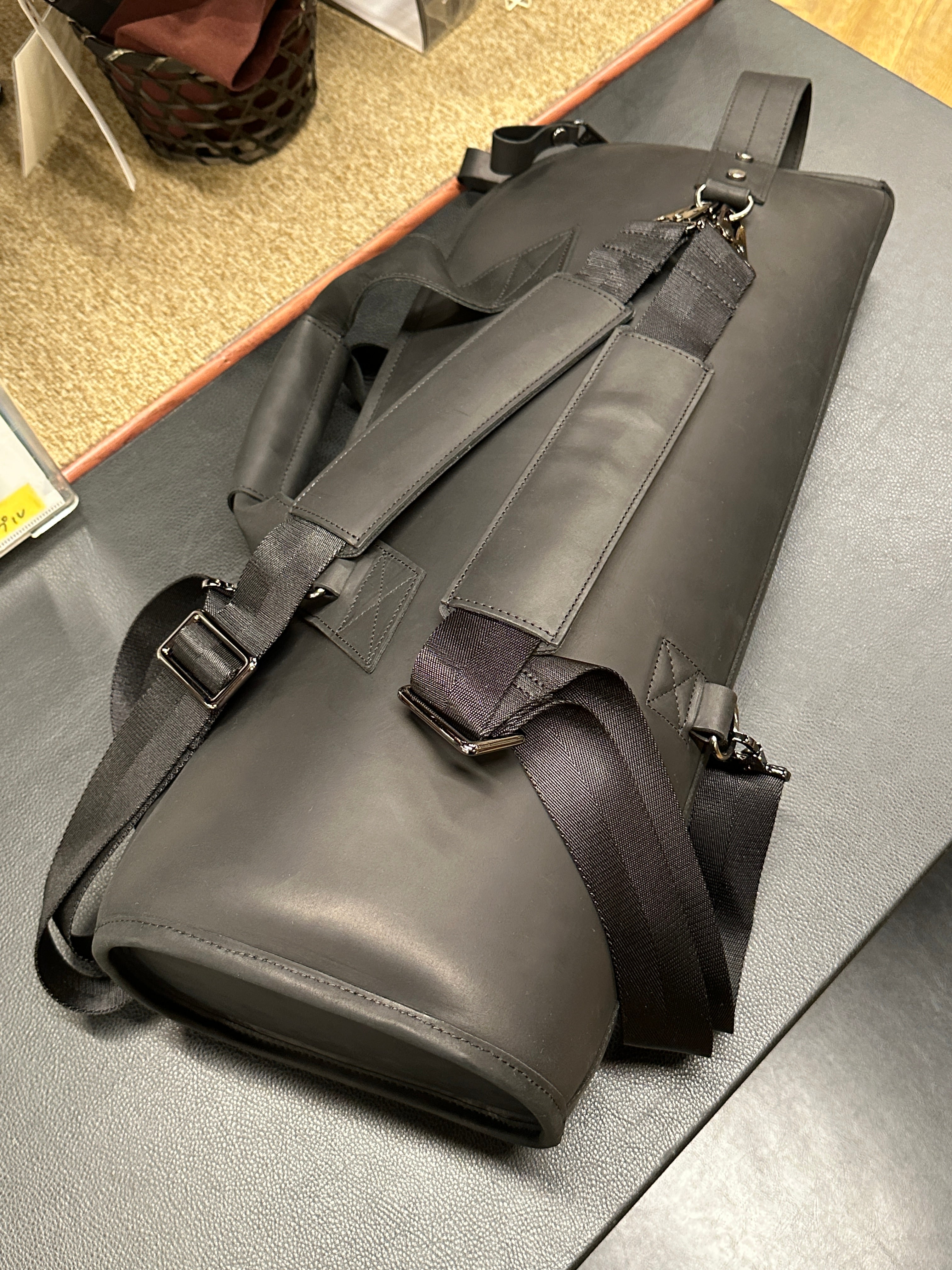 MG Leather Works 【小號喇叭用單層皮革箱】