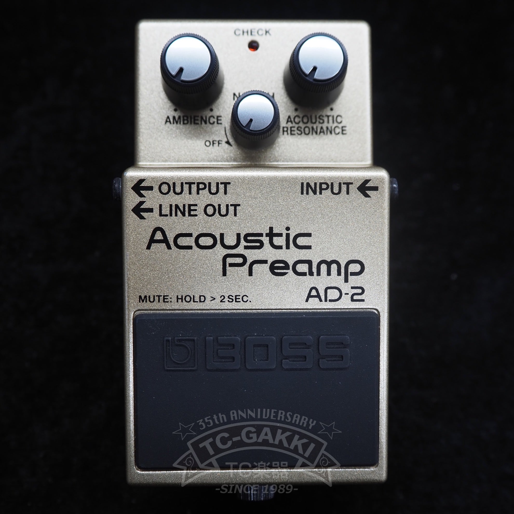AD - 2 Acoustic Preamp - TC楽器 - TCGAKKI