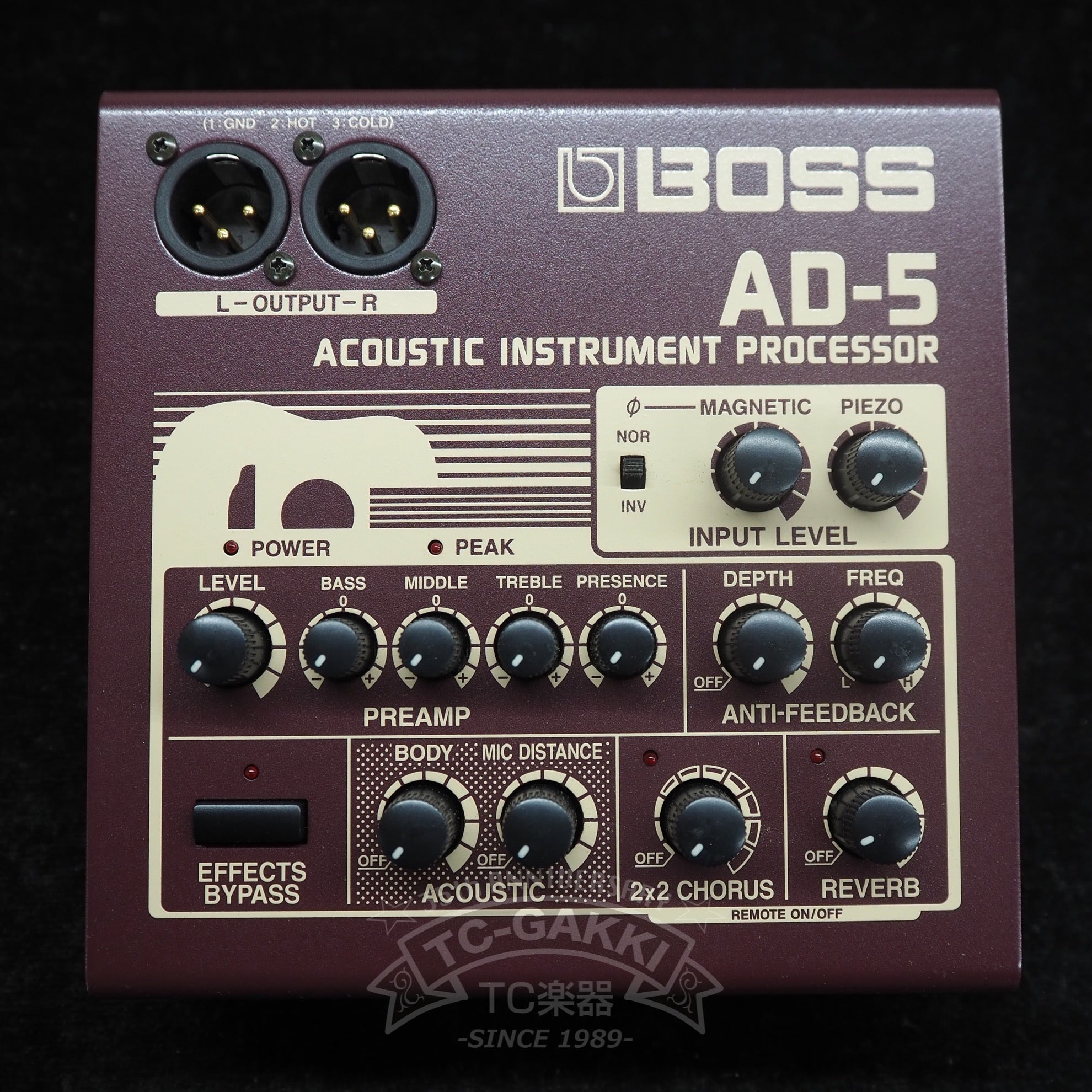 AD - 5 ACOUSTIC INSTRUMENT PROCESSOR - TC楽器 - TCGAKKI