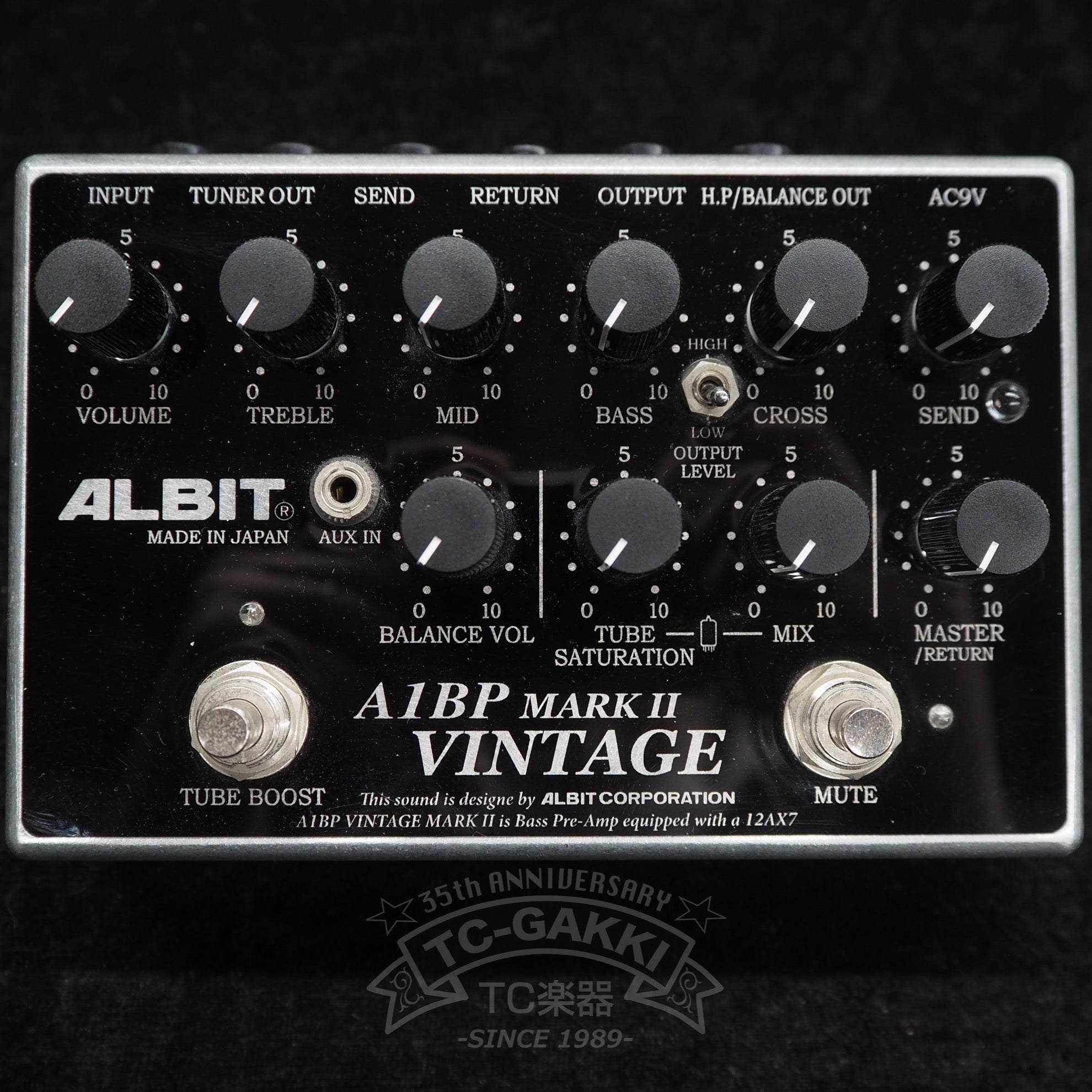ALBIT A1BP VINTAGE MARKII BASS PRE-AMP - TC楽器 - TCGAKKI