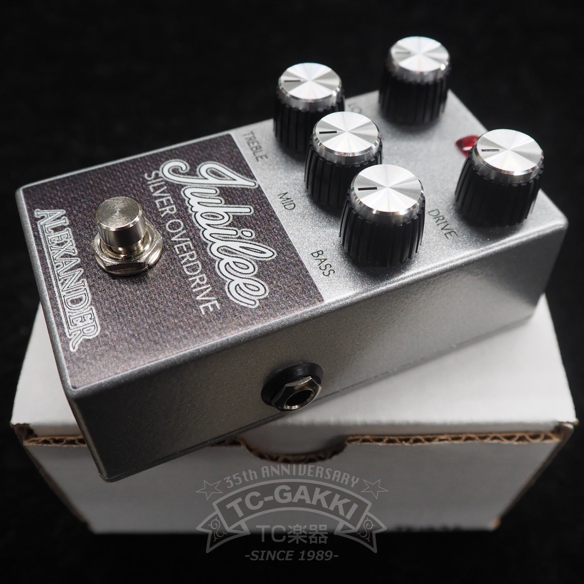 Alexander Pedals Jubilee Silver Overdrive FX Pedal