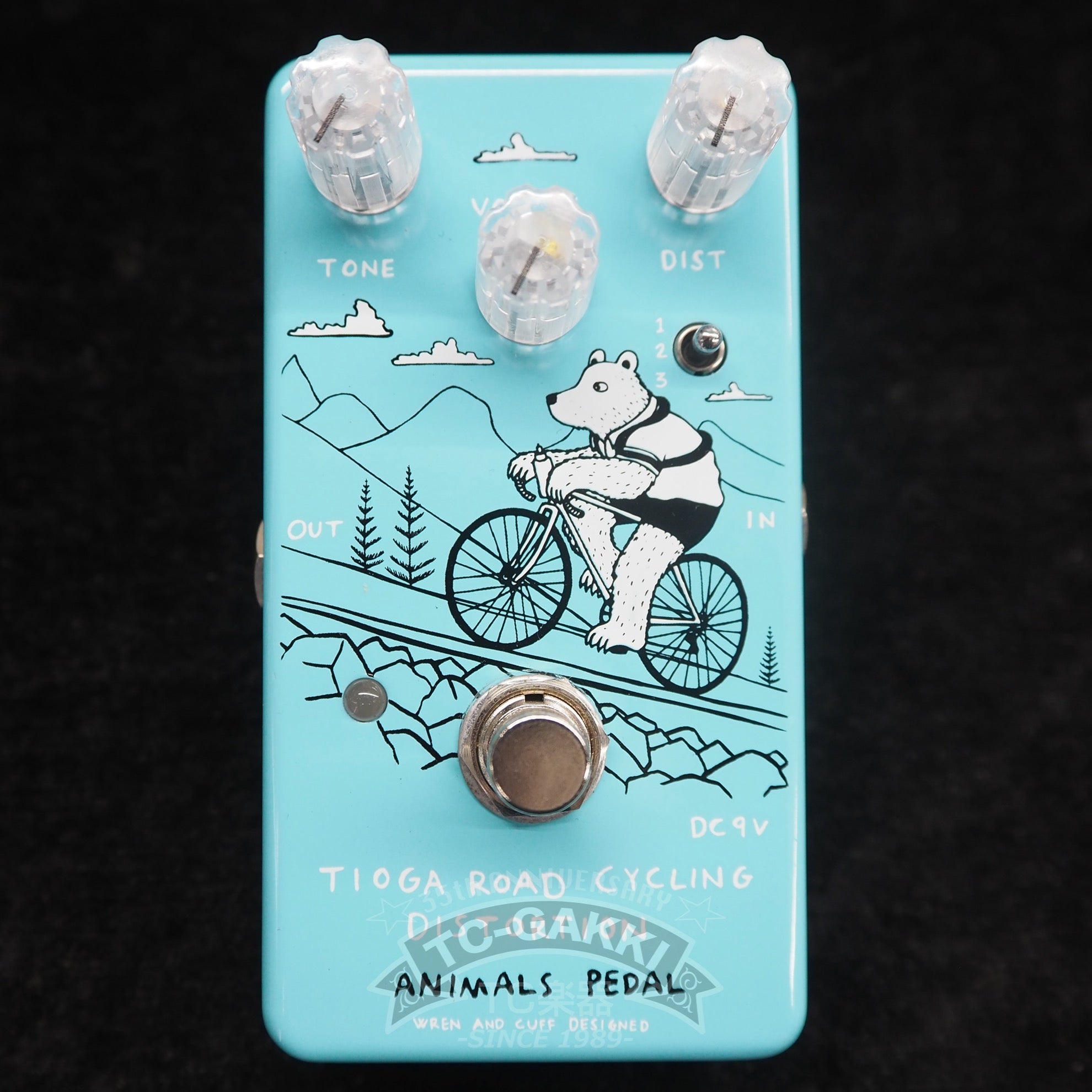 ANIMALS PEDAL TIOGA ROAD CYCLING DISTORTION - TC楽器 - TCGAKKI