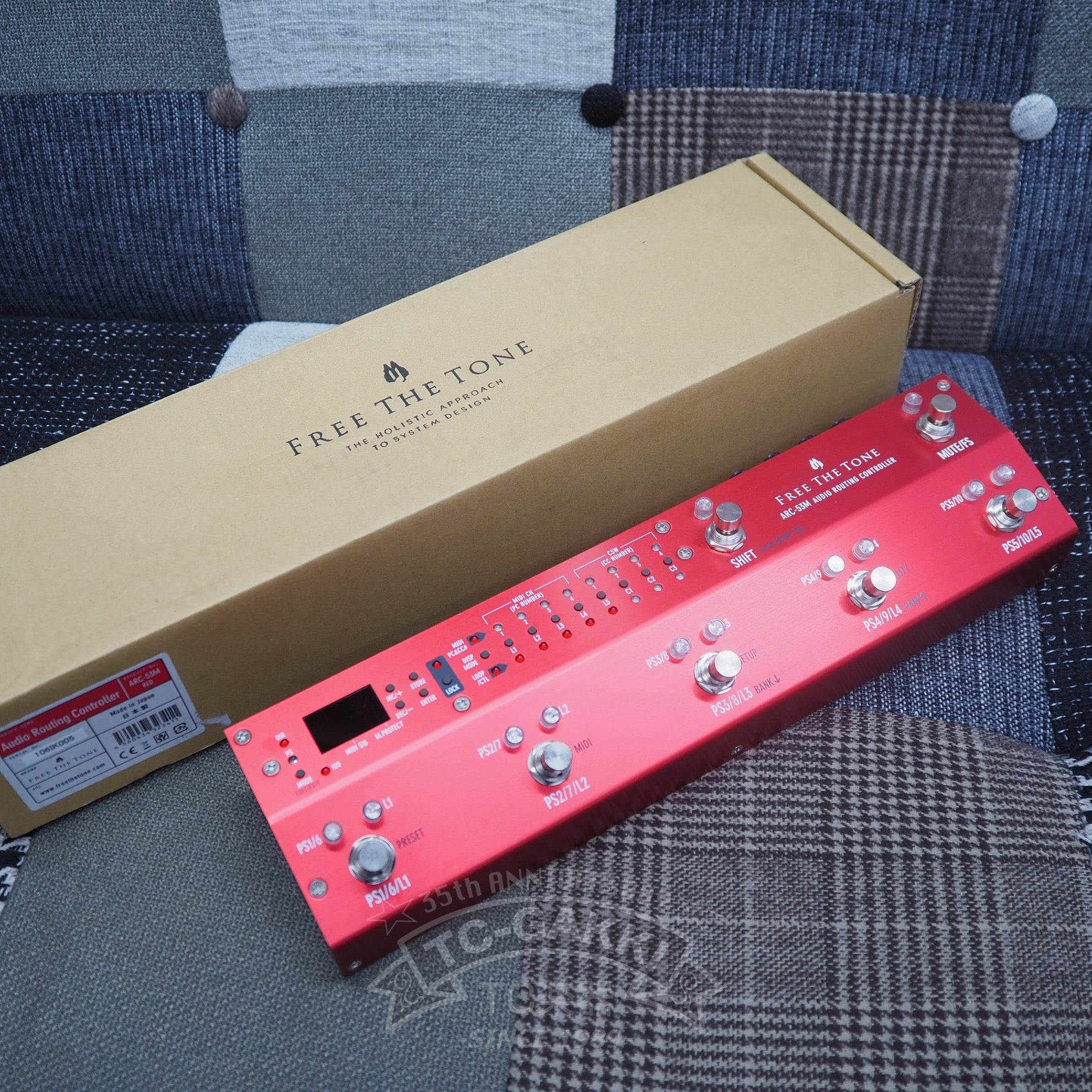 ARC - 53M AUDIO ROUTING CONTROLLER (Red) - TC楽器 - TCGAKKI