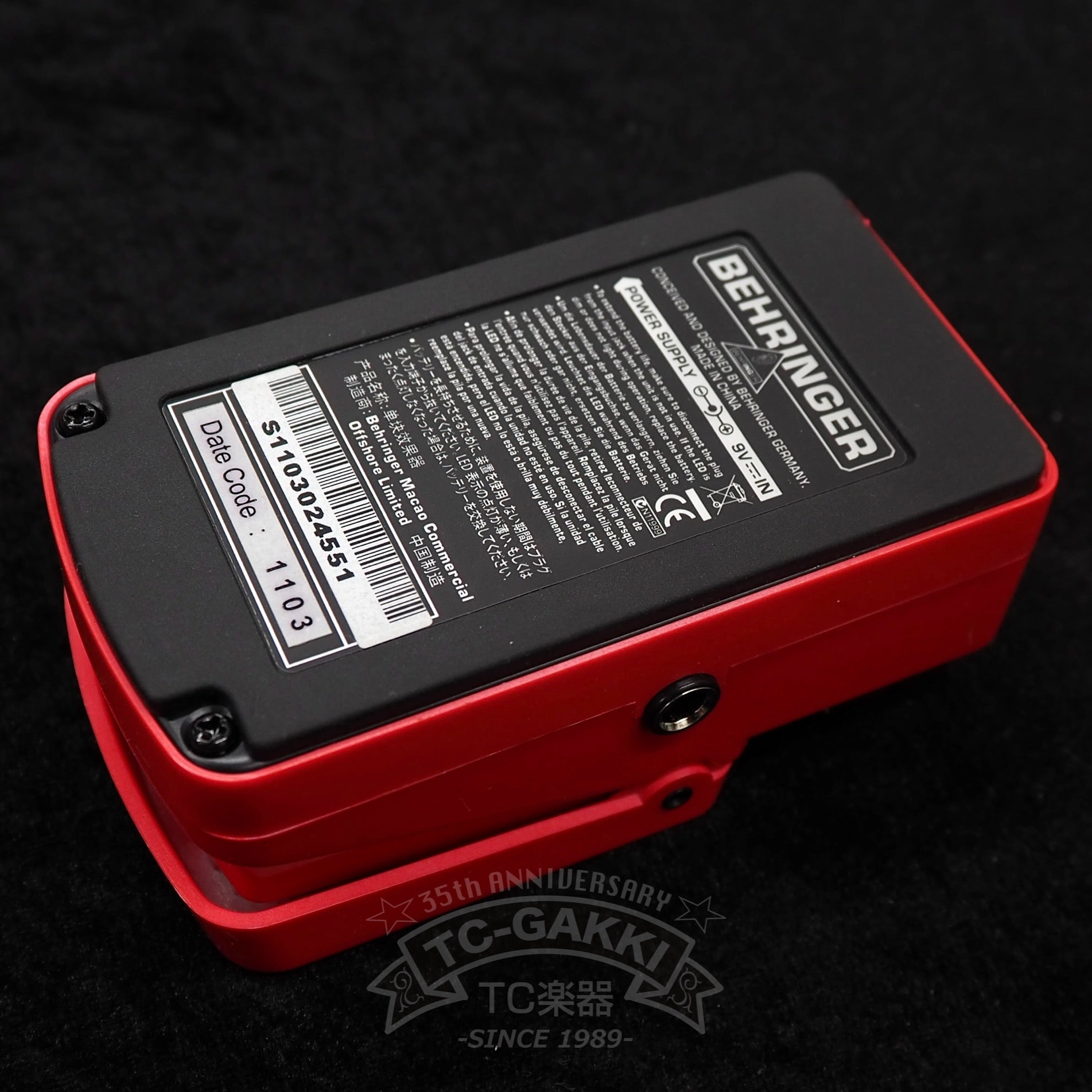 BEHRINGER XD300 DISTORTION - X - TC楽器 - TCGAKKI
