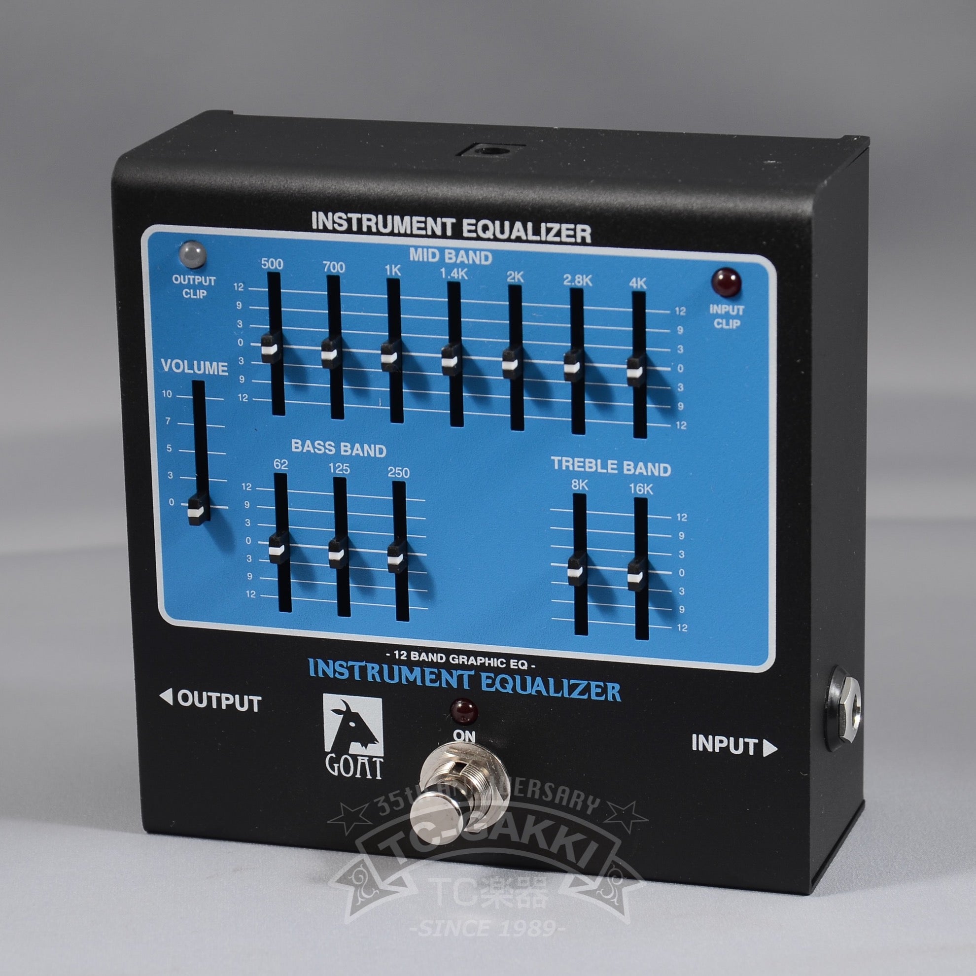 "BLUESERIES" INSTRUMENT EQUALIZER - TC楽器 - TCGAKKI