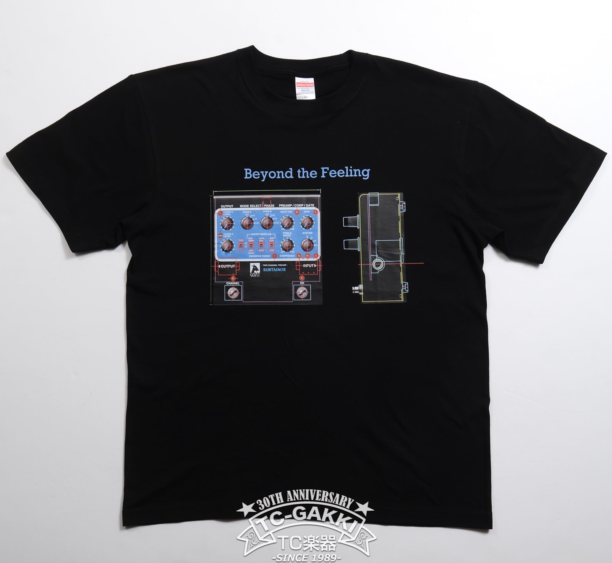"BLUESERIES" SUSTAINOR Original T-shirt 2024 Limited - TC楽器 - TCGAKKI