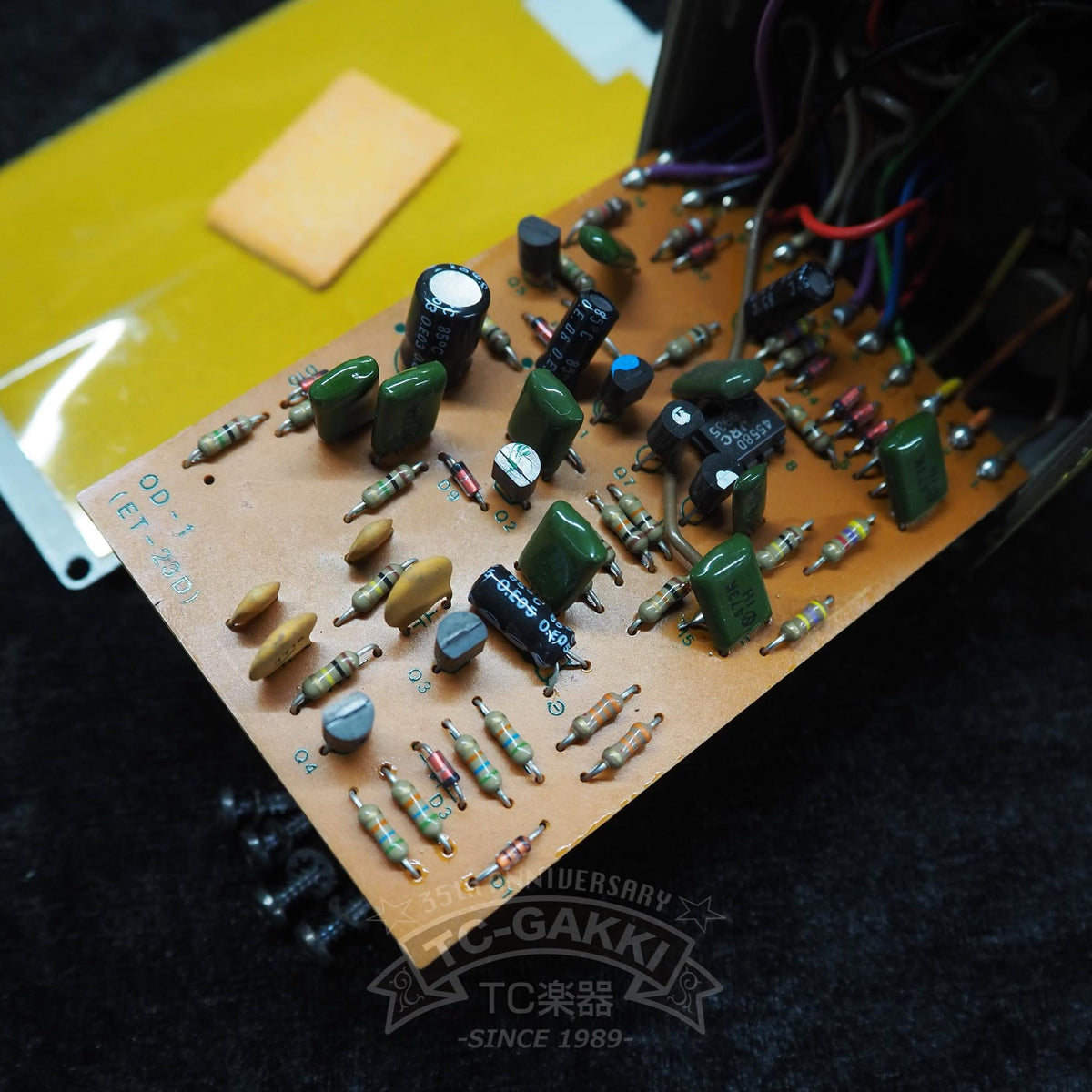 BOSS OD-1 Over Drive (Silver Screw/JAPAN/JRC4558D) - TC楽器 - TCGAKKI