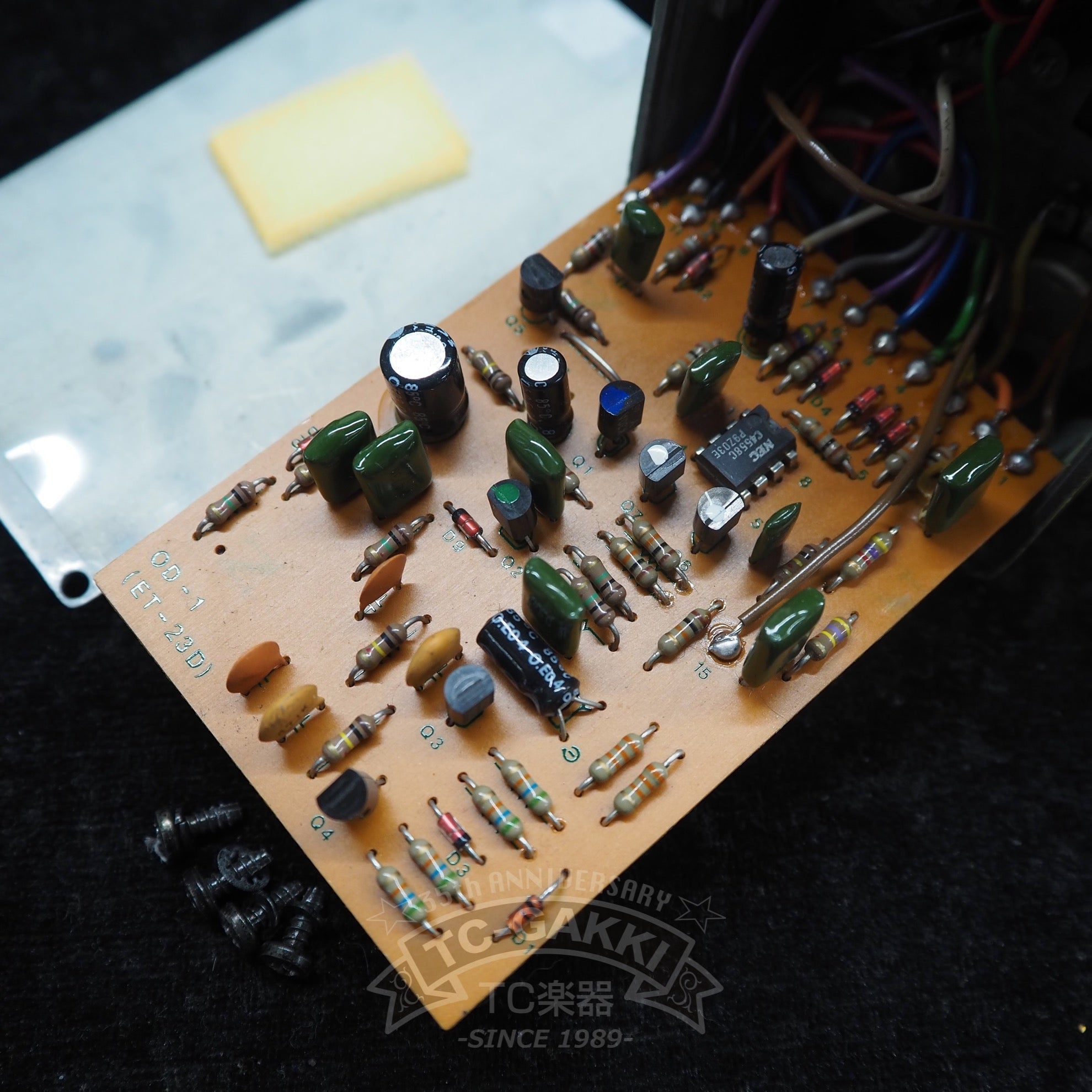 BOSS OD - 1 Over Drive (Silver Screw/JAPAN/NEC C4558C/9400) - TC楽器 - TCGAKKI