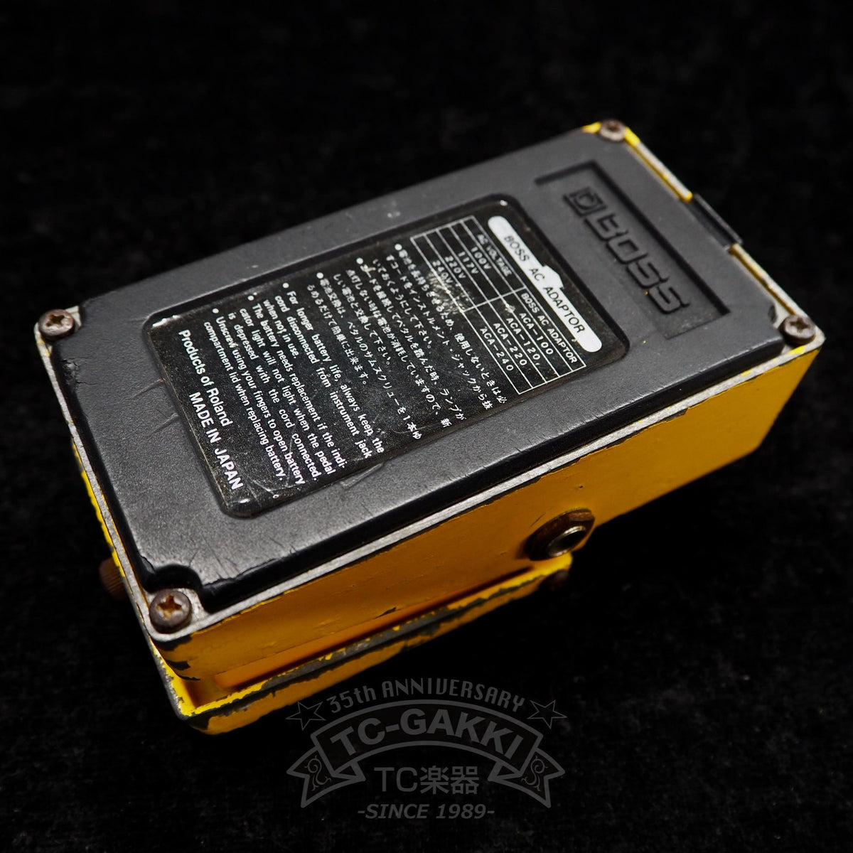 BOSS OD-1 Over Drive (Silver Screw/JAPAN/RC3403ADB/8200) - TC楽器 - TCGAKKI