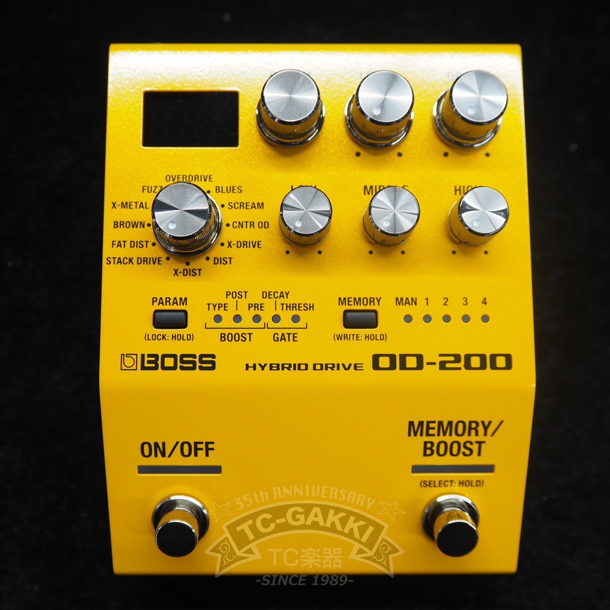 BOSS OD - 200 HYBRID DRIVE - TC楽器 - TCGAKKI