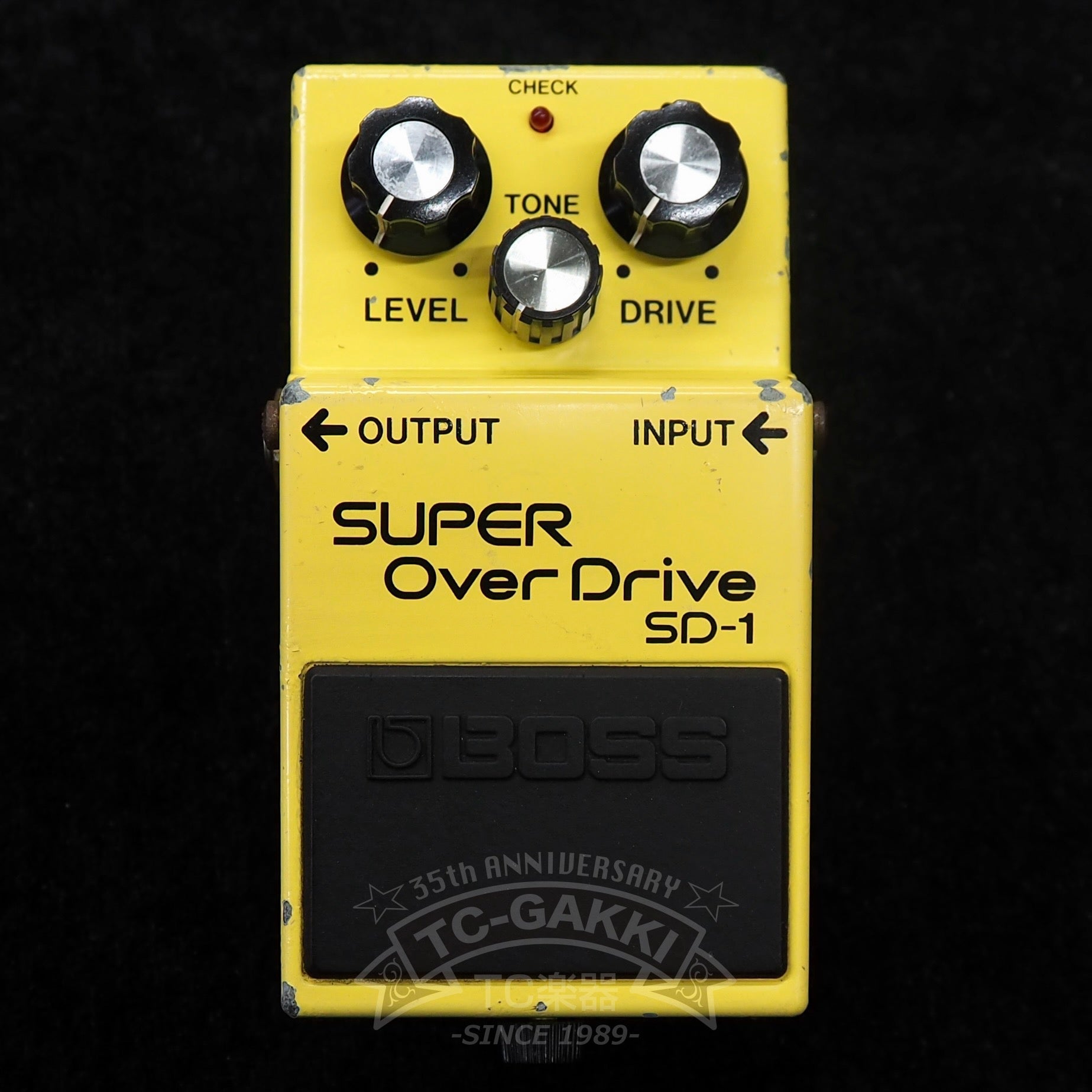 BOSS SD-1 SUPER Over Drive (JAPAN/JRC4558D) - TC楽器 - TCGAKKI