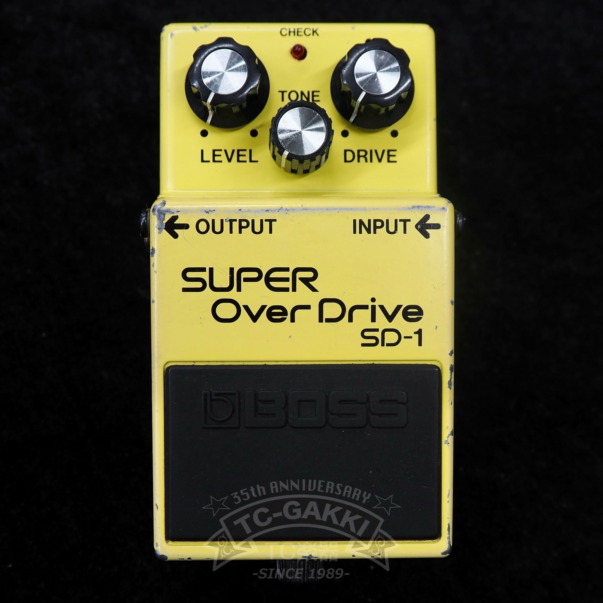 BOSS SD - 1 SUPER Over Drive (JAPAN/JRC4558DD) - TC楽器 - TCGAKKI