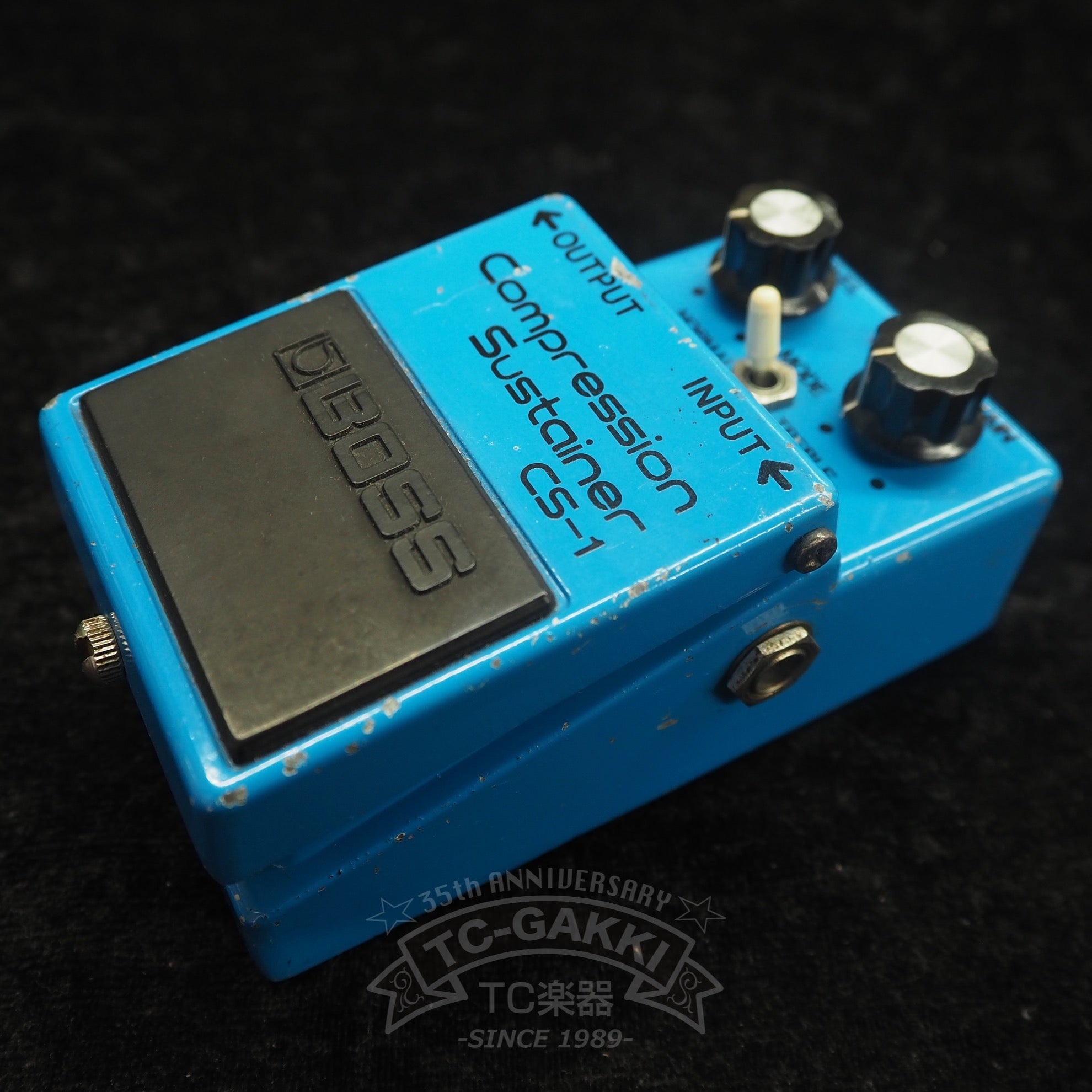 CS - 1 Compression Sustainer (Silver Screw/JAPAN) - TC楽器 - TCGAKKI
