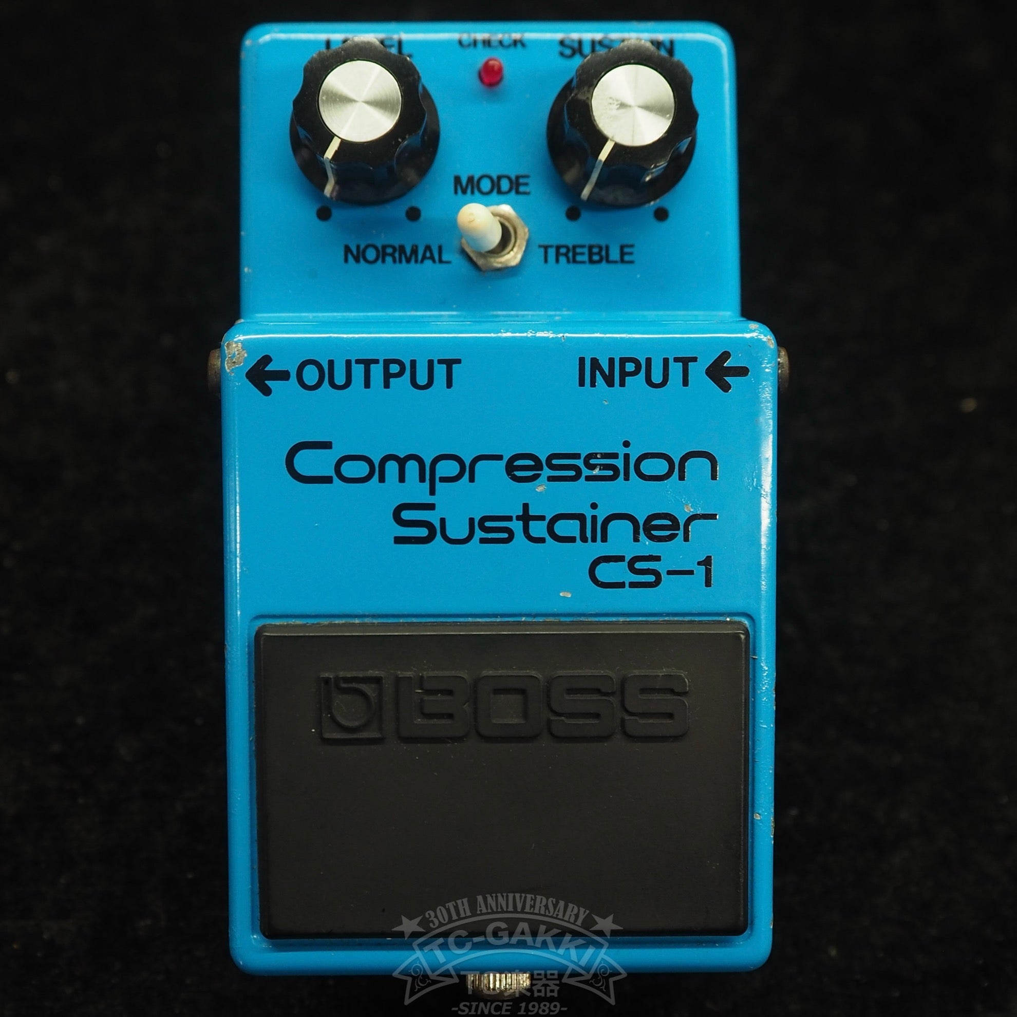 CS - 1 Compression Sustainer (Silver Screw/JAPAN) - TC楽器 - TCGAKKI