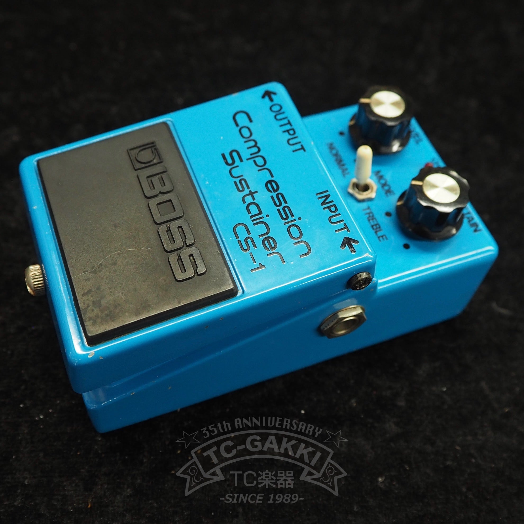 CS - 1 Compression Sustainer (Silver Screw/JAPAN) - TC楽器 - TCGAKKI