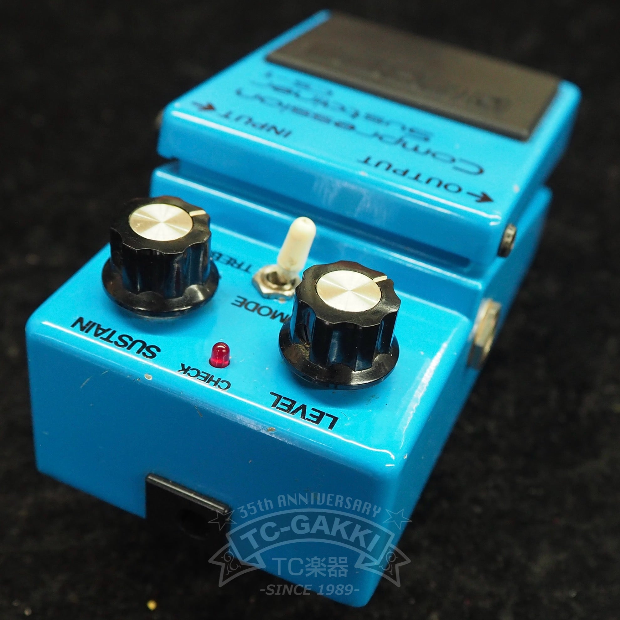 CS - 1 Compression Sustainer (Silver Screw/JAPAN) - TC楽器 - TCGAKKI