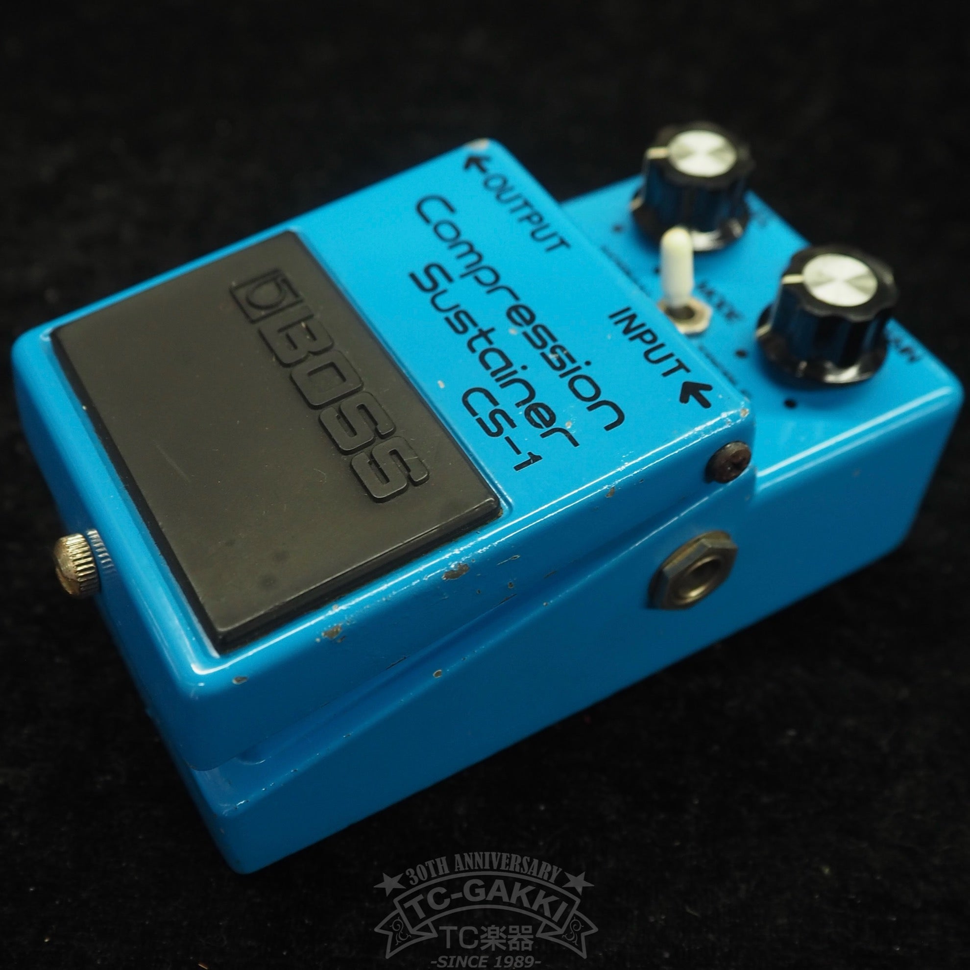 CS - 1 Compression Sustainer (Silver Screw/JAPAN) - TC楽器 - TCGAKKI