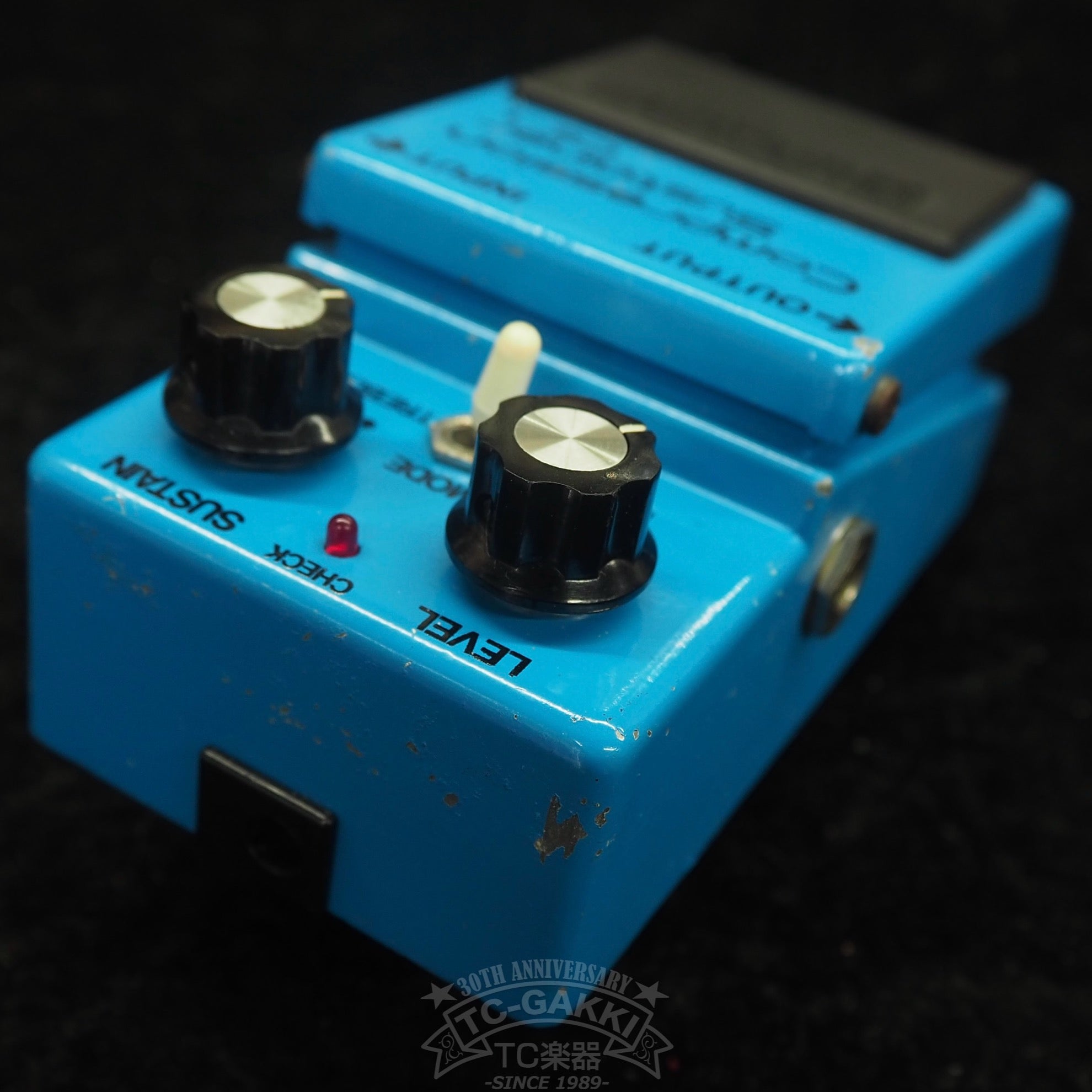 CS - 1 Compression Sustainer (Silver Screw/JAPAN) - TC楽器 - TCGAKKI