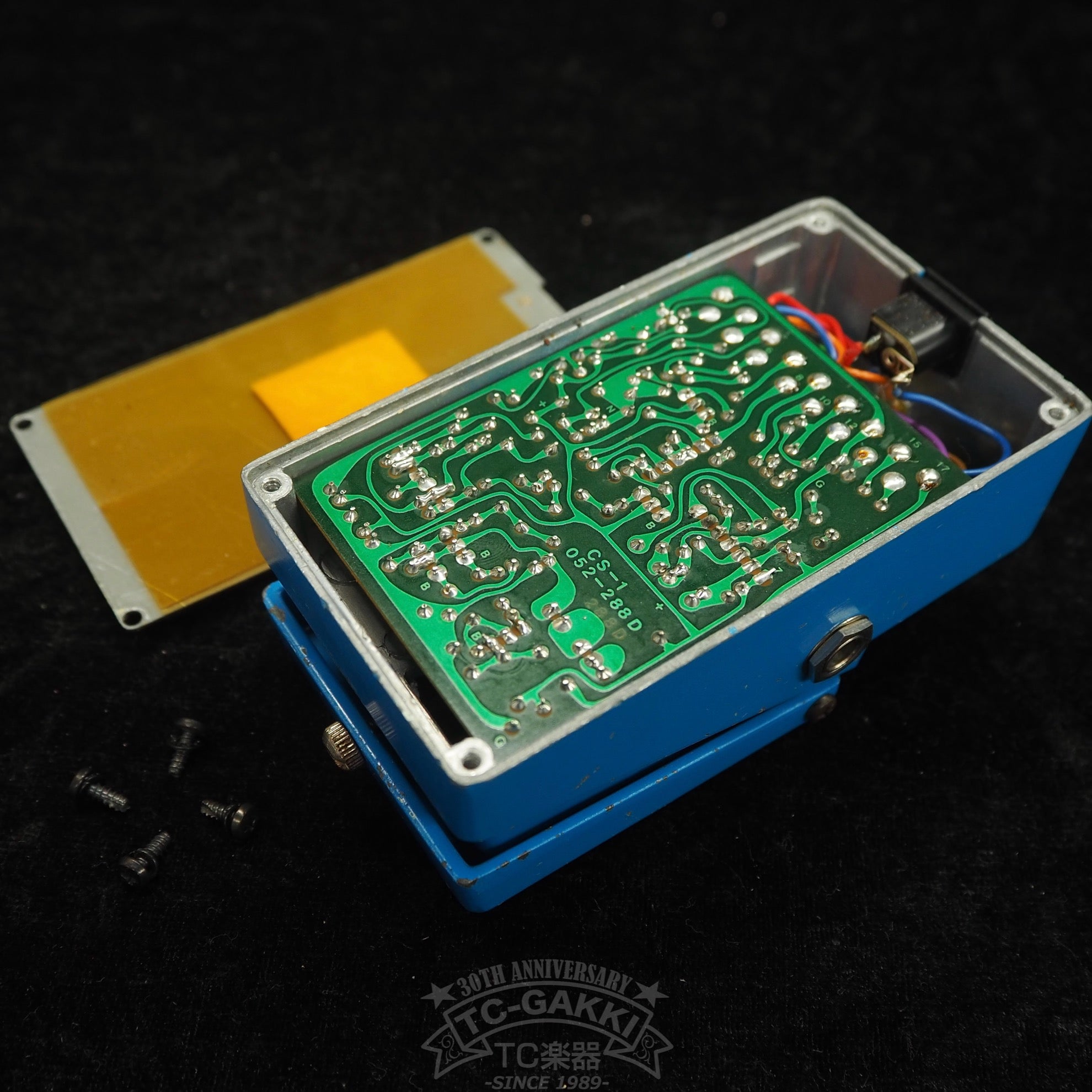 CS - 1 Compression Sustainer (Silver Screw/JAPAN) - TC楽器 - TCGAKKI