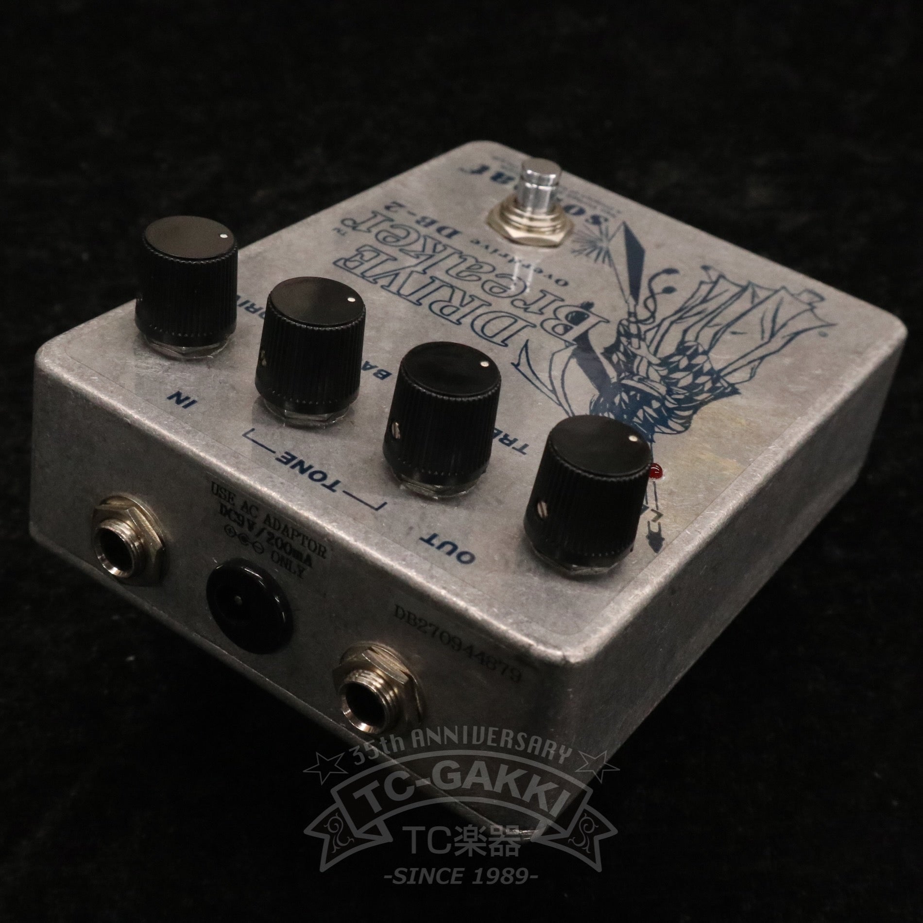 DB - 2 DRIVE Breaker II (Overdrive) - TC楽器 - TCGAKKI