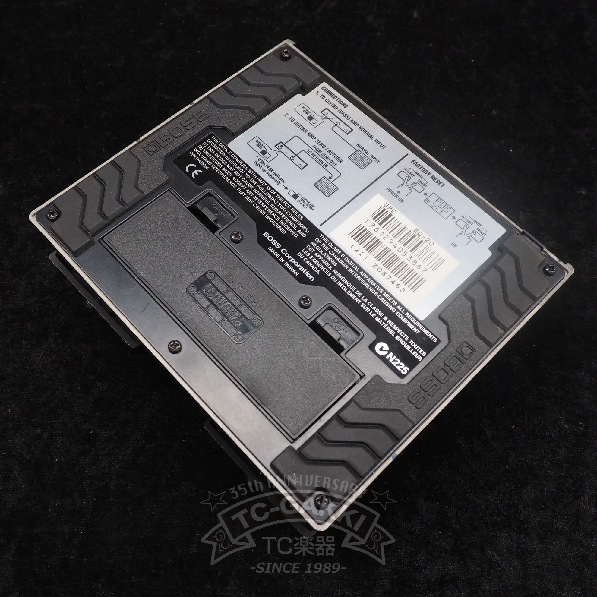 EQ - 20 GRAPHIC EQUALIZER "ADVANCED EQ" - TC楽器 - TCGAKKI