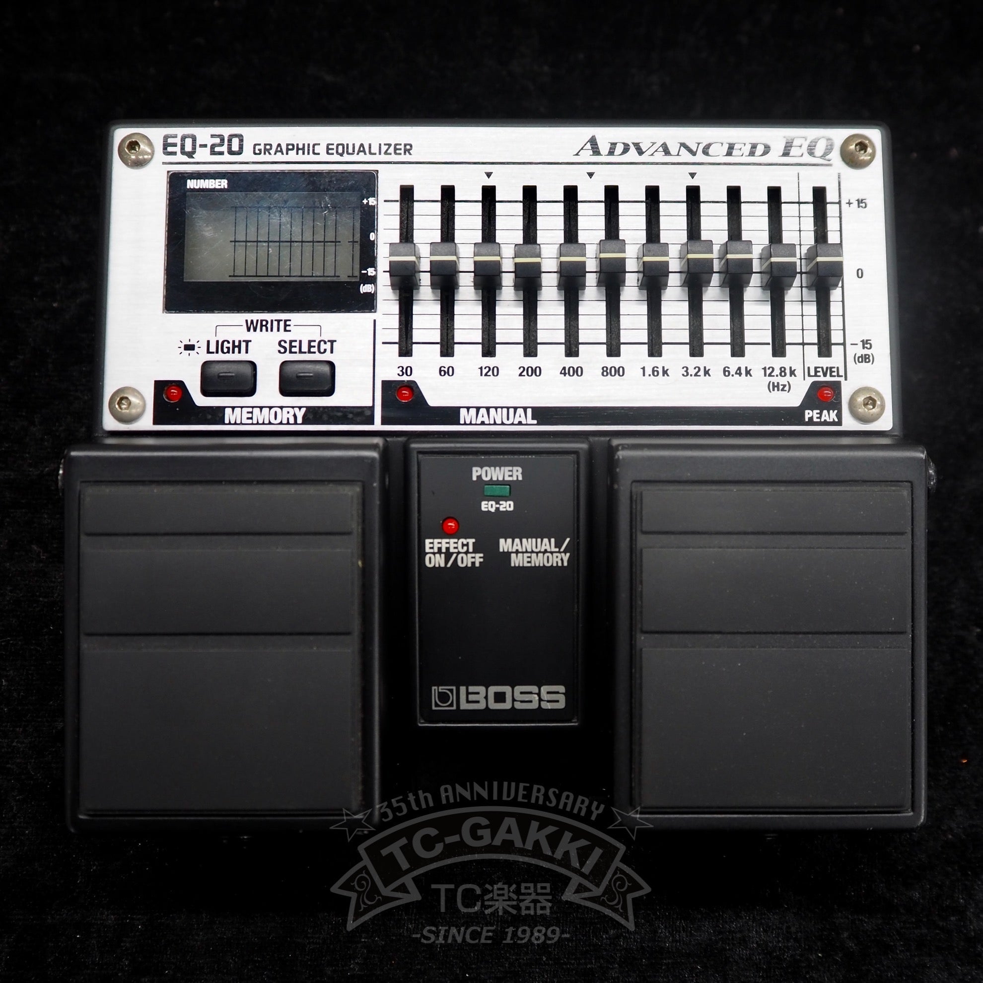 EQ - 20 GRAPHIC EQUALIZER "ADVANCED EQ" - TC楽器 - TCGAKKI