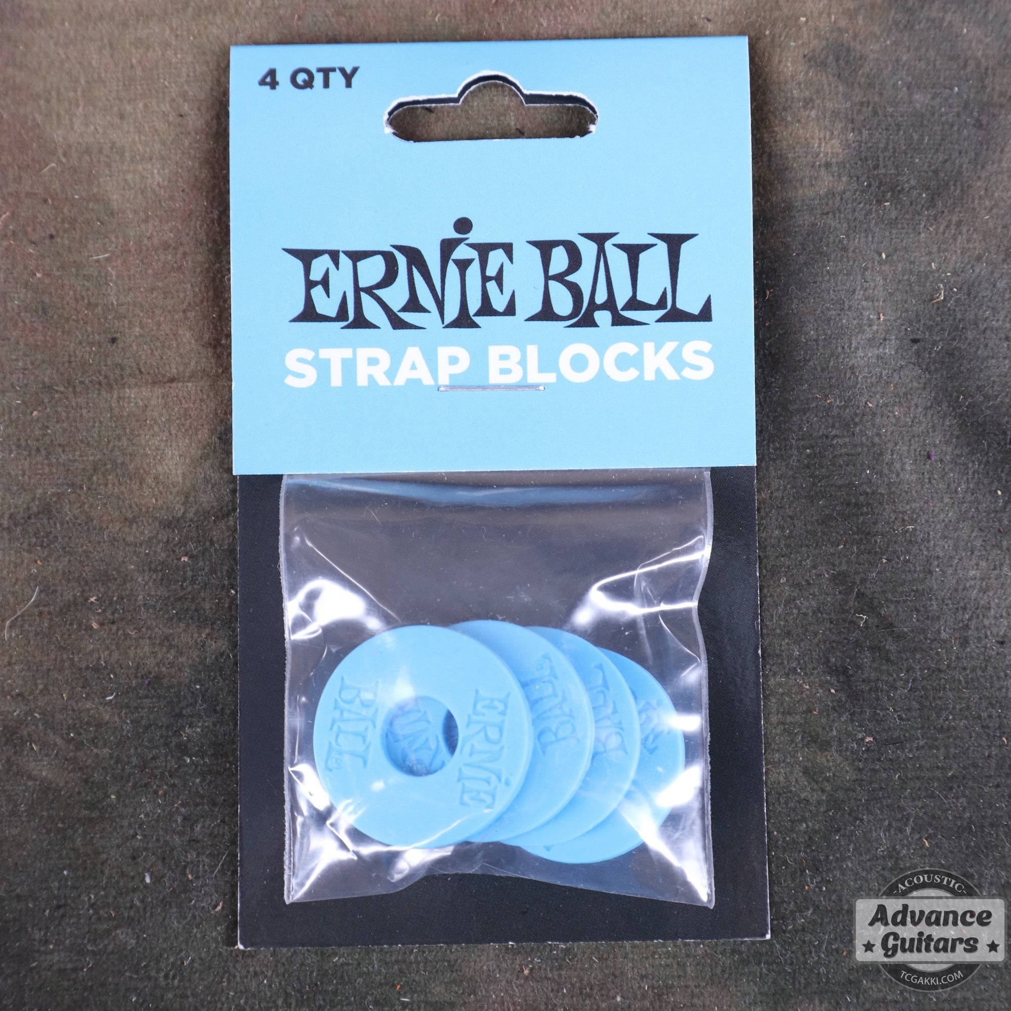 ERNiE BALL / STRAP BLOCK4P BLUE(5619) - TC楽器 - TCGAKKI