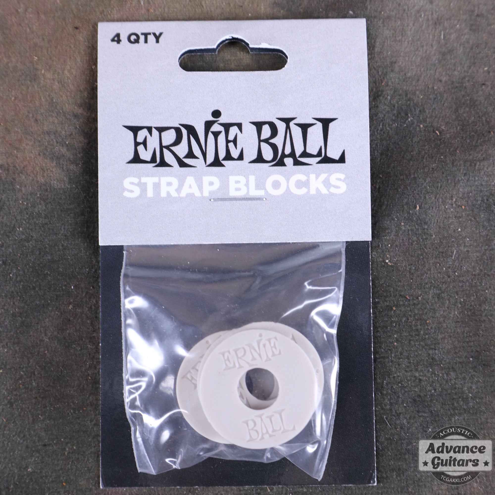 ERNiE BALL / STRAP BLOCK4P GRAY(5625) - TC楽器 - TCGAKKI