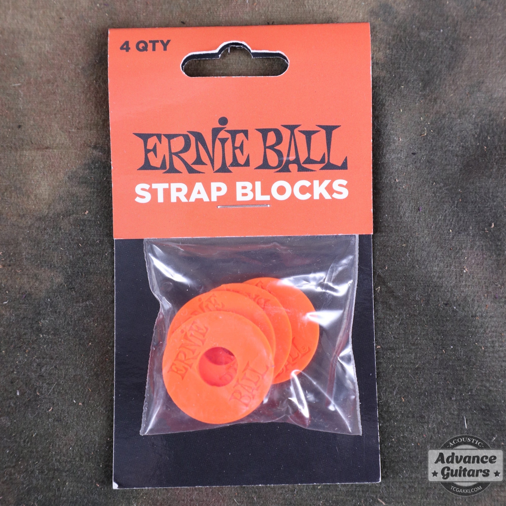 ERNiE BALL / STRAP BLOCK4P RED(5620) - TC楽器 - TCGAKKI