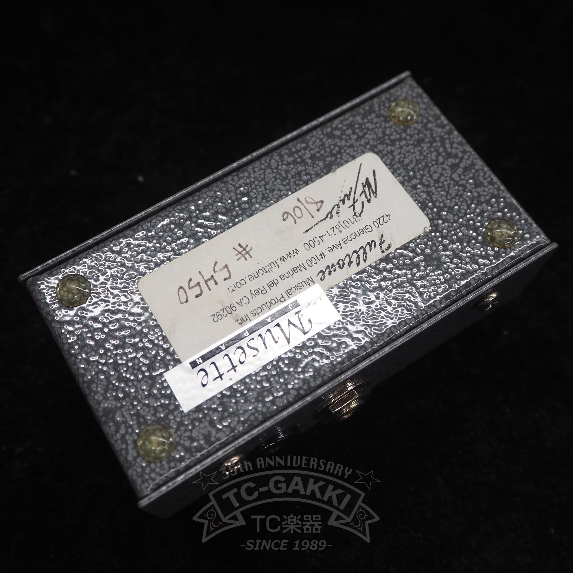 Fat - Boost (Early Model/Black Knob) - TC楽器 - TCGAKKI