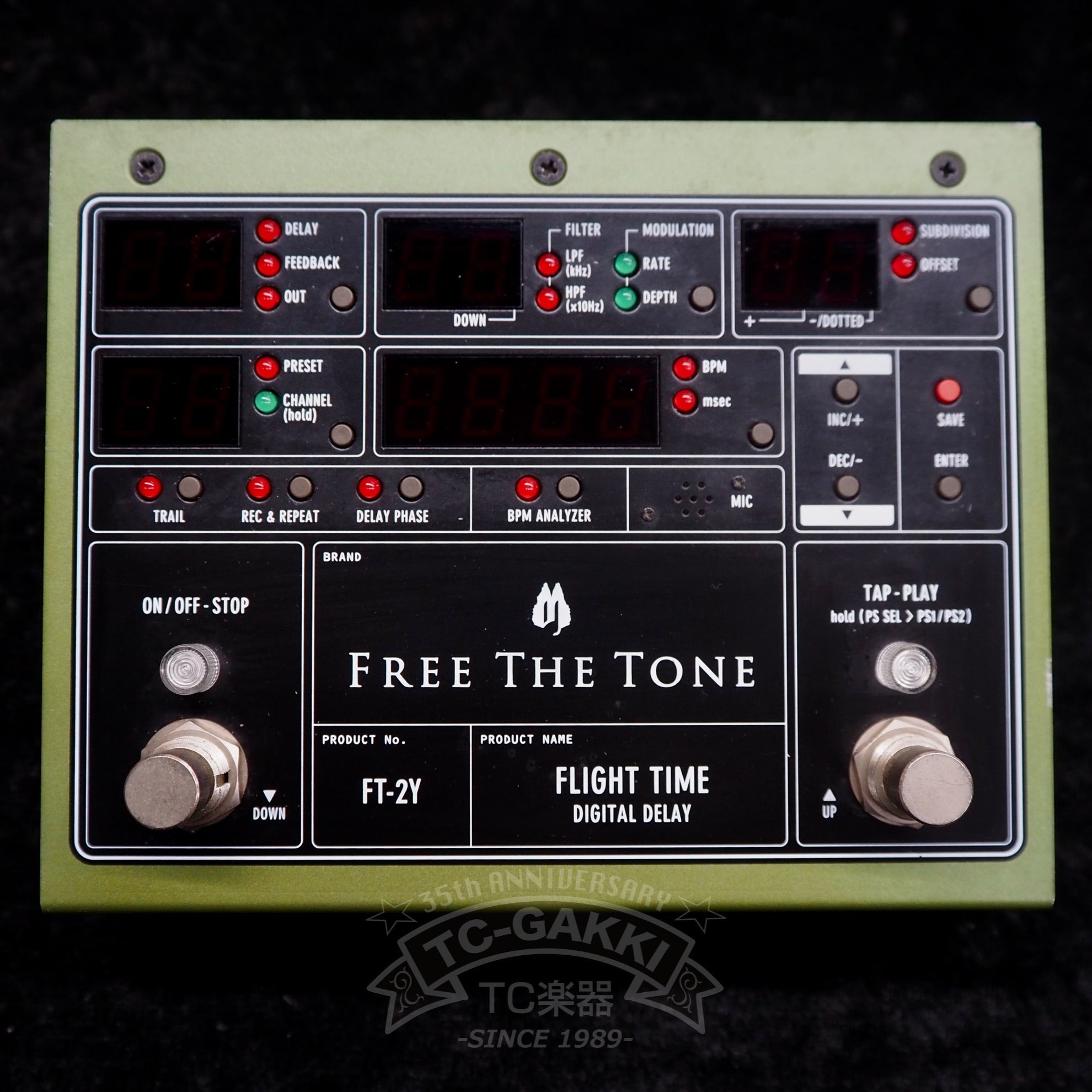 FLIGHT TIME DIGITAL DELAY FT - 2Y - TC楽器 - TCGAKKI