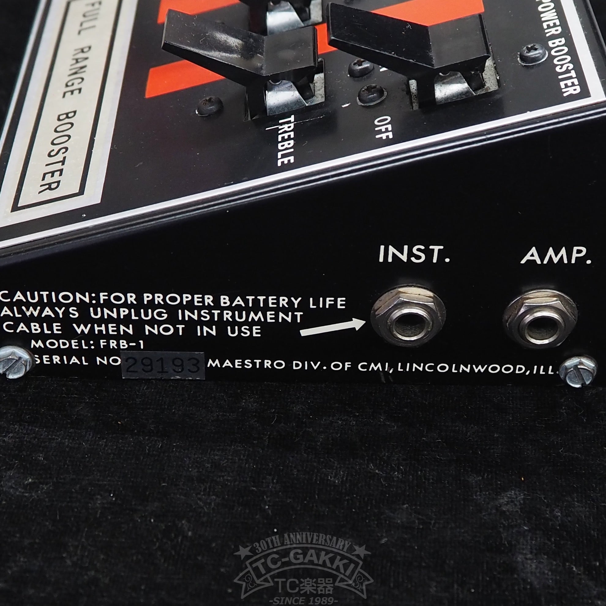 FRB - 1 FULL RANGE BOOSTER - TC楽器 - TCGAKKI