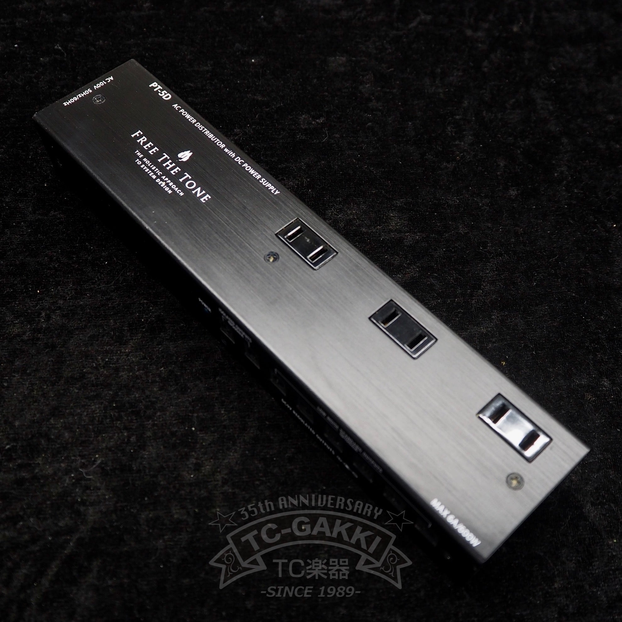 Free The Tone PT-5D AC POWER DISTRIBUTOR with DC POWER SUPPLY - TC楽器 - TCGAKKI