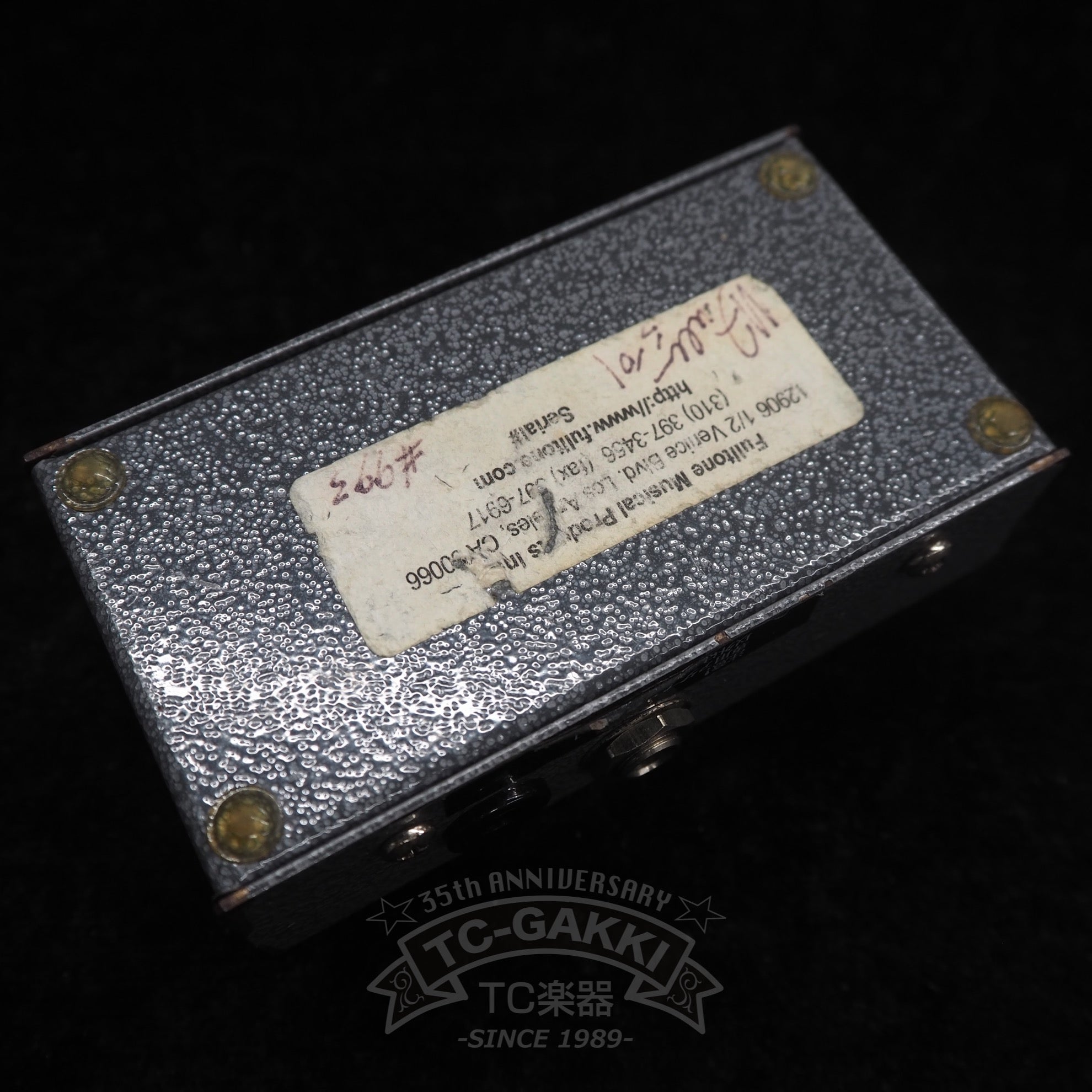 Fulltone Fat - Boost (Early Ver.) - TC楽器 - TCGAKKI