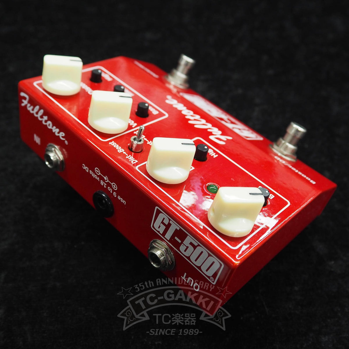 Fulltone GT-500 F.E.T. Distortion + Booster/OD (Red) - TC楽器 - TCGAKKI
