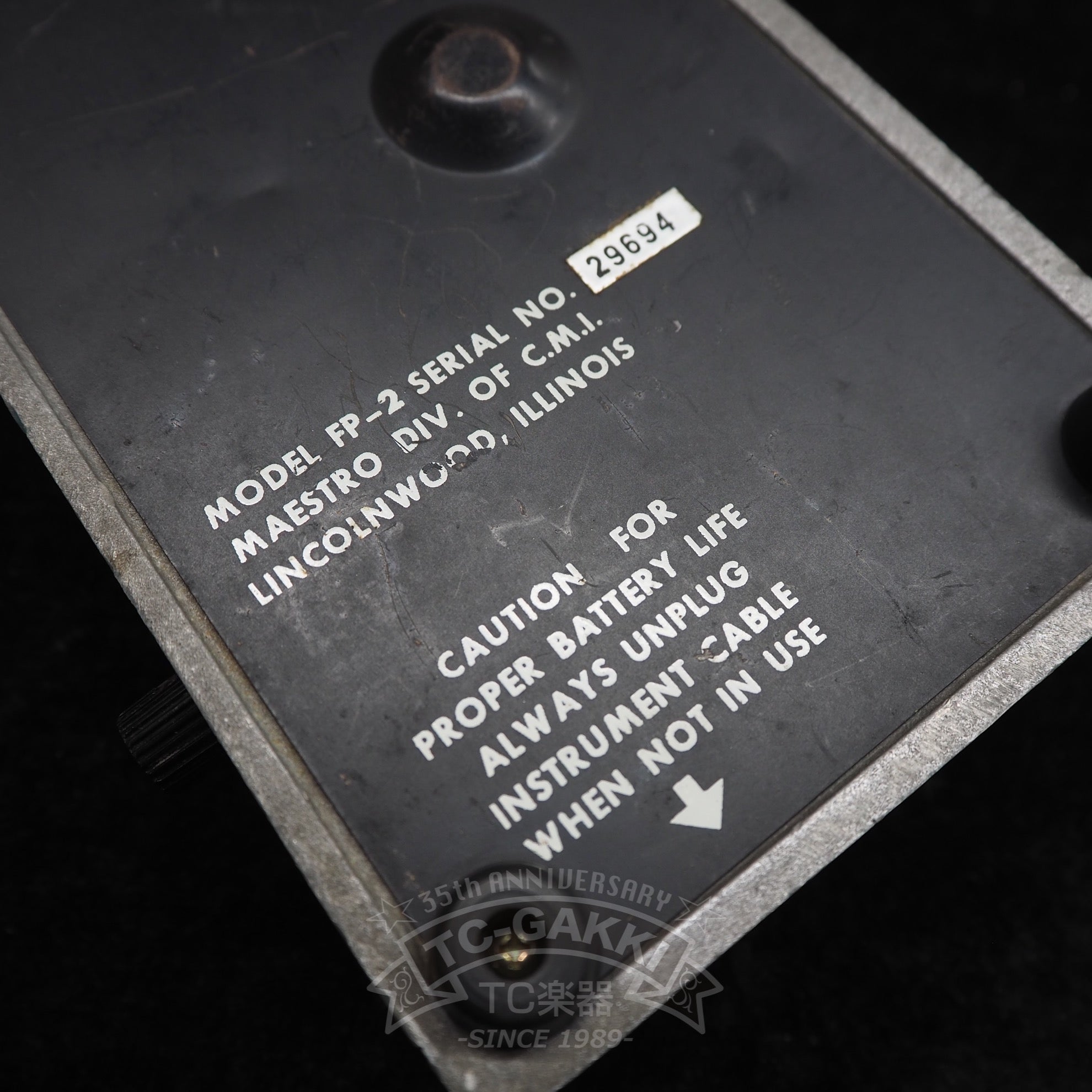 FUZZ PHAZZER FP - 2 - TC楽器 - TCGAKKI