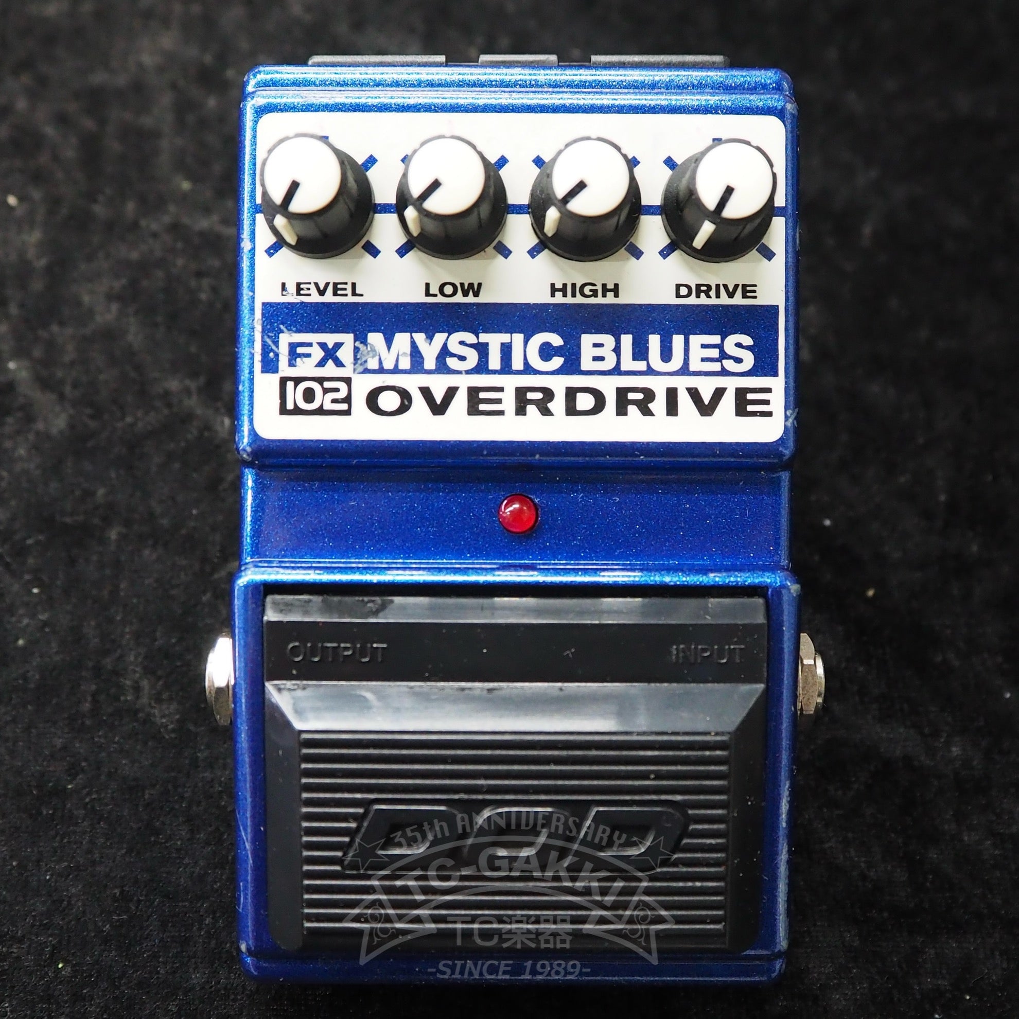 FX102 MYSTIC BLUES OVERDRIVE - TC楽器 - TCGAKKI