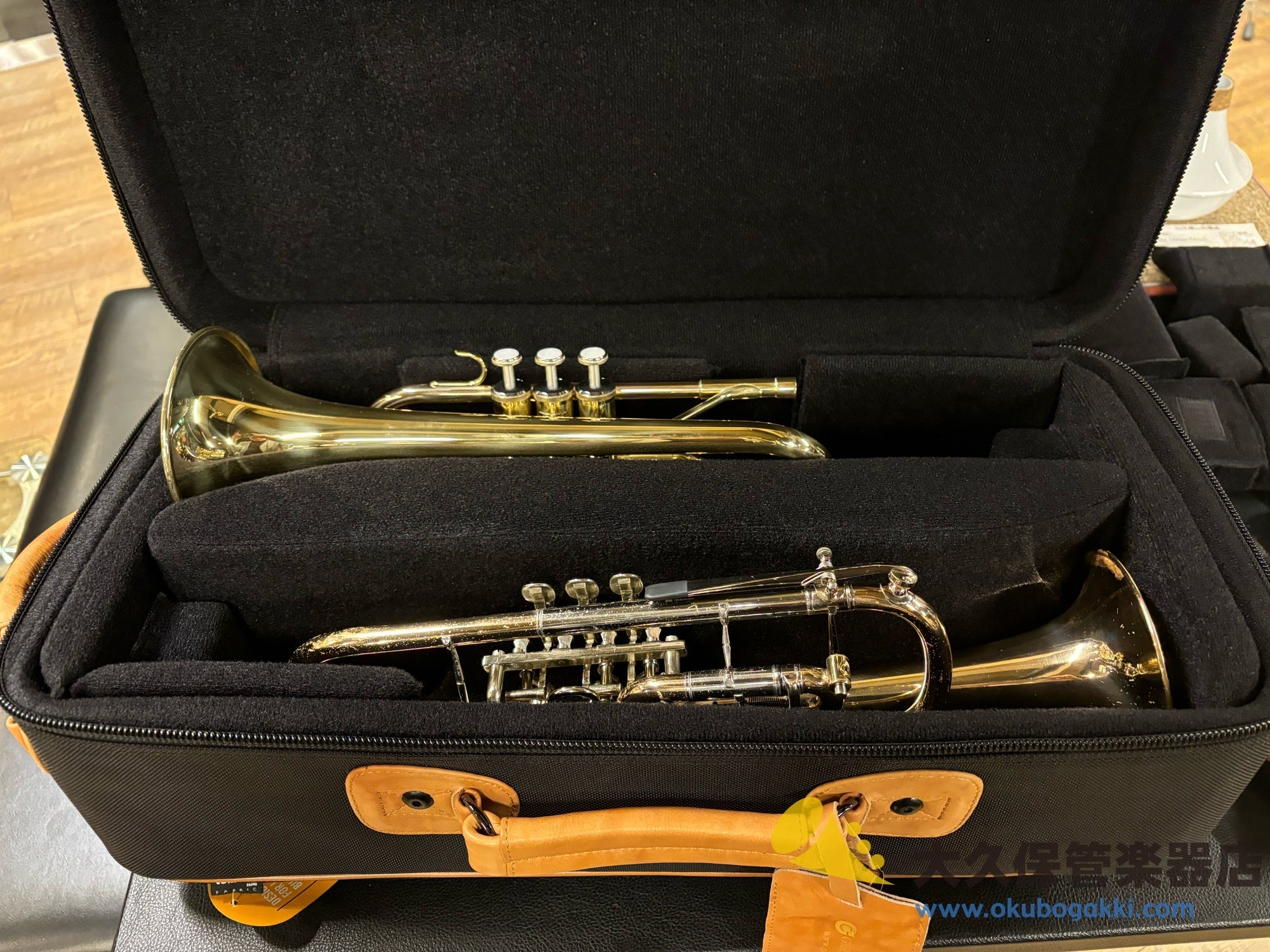 GARD BAGS【トランペット2本用】ファイバー製エリートシリーズ・ナイロン(4 - EHSNB - V) - TC楽器 - TCGAKKI