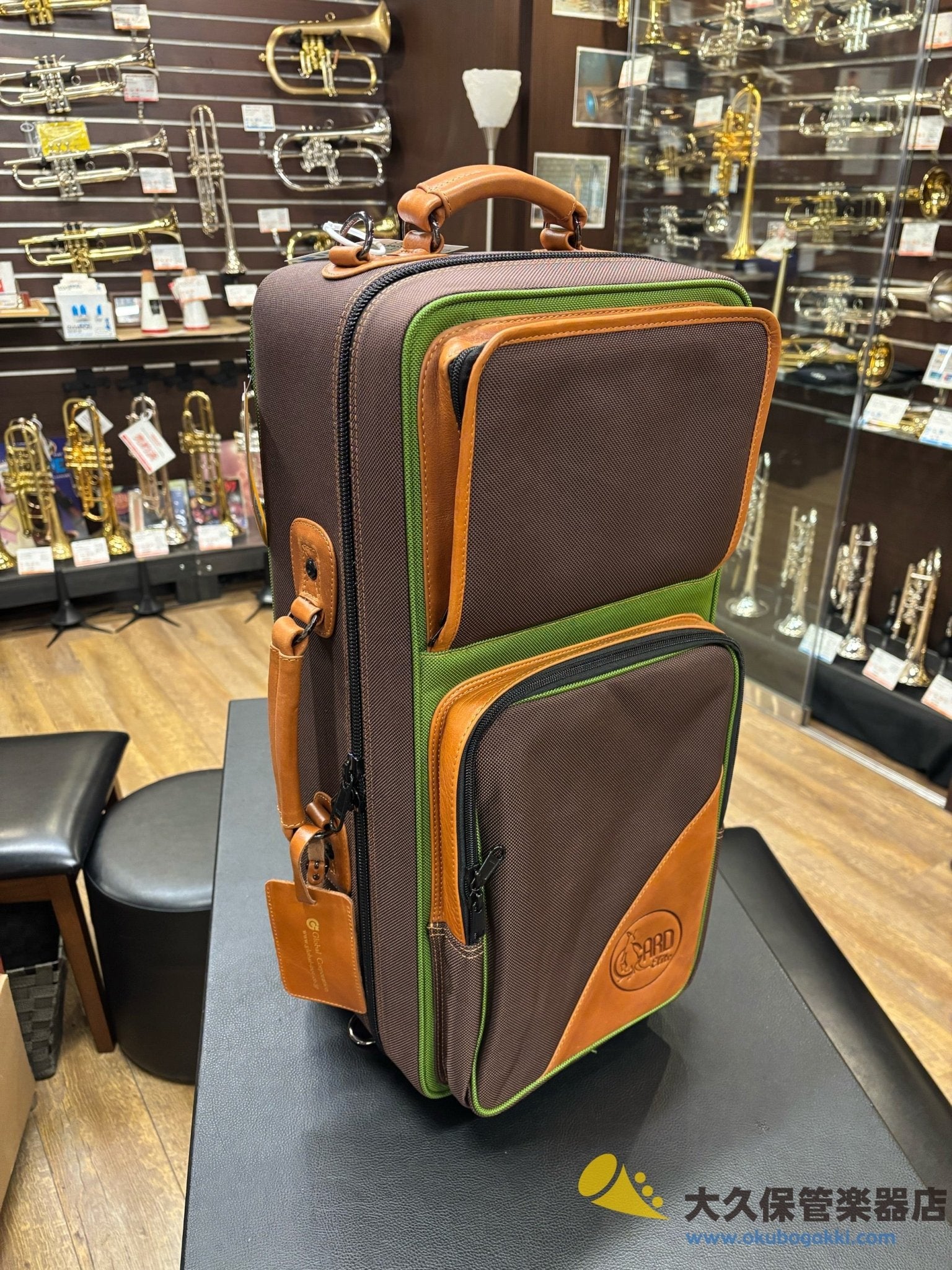 GARD BAGS【トランペット2本用】ファイバー製エリートシリーズ・ナイロン(4 - EHSNB - V) - TC楽器 - TCGAKKI